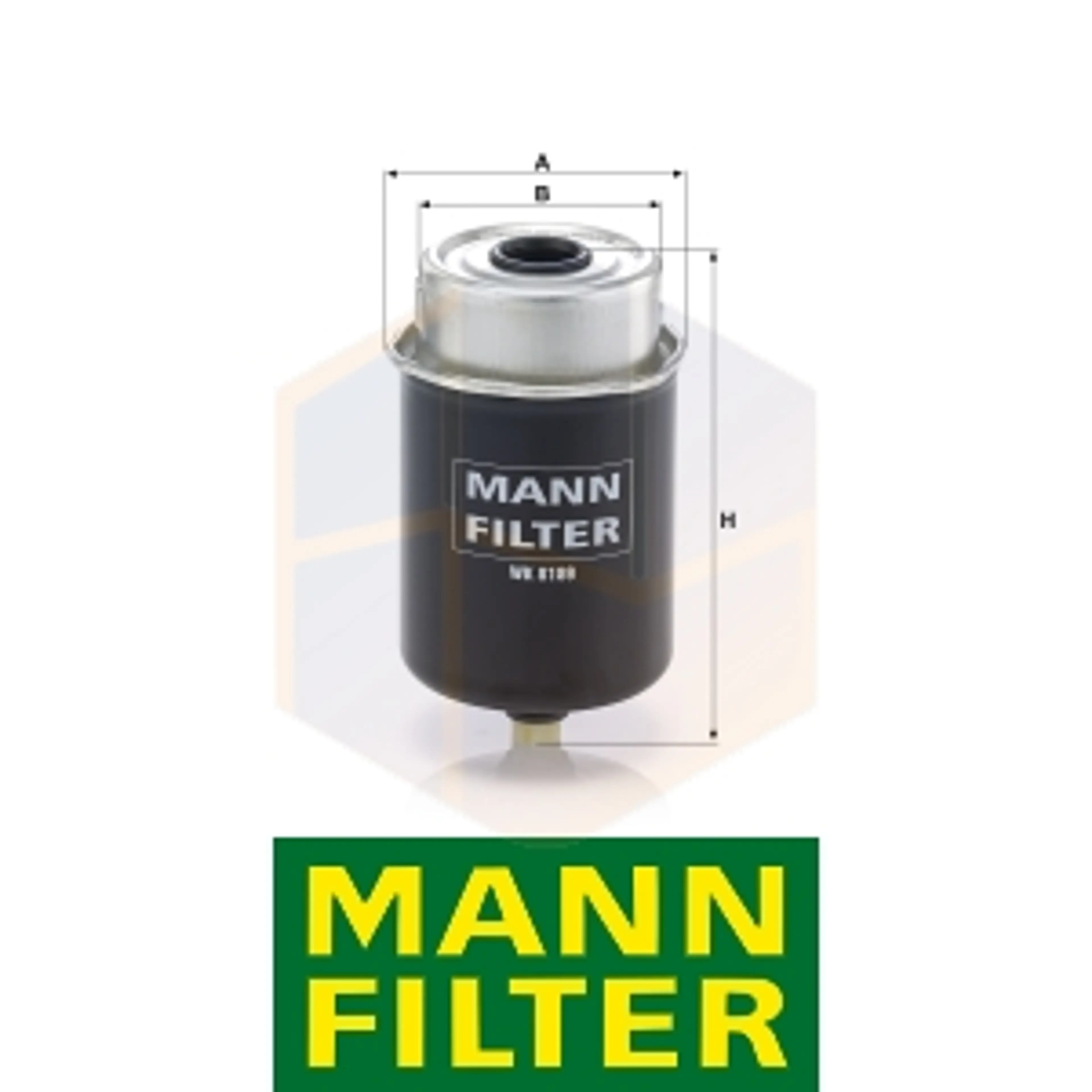 FILTRO COMBUSTIBLE WK 8189 MANN