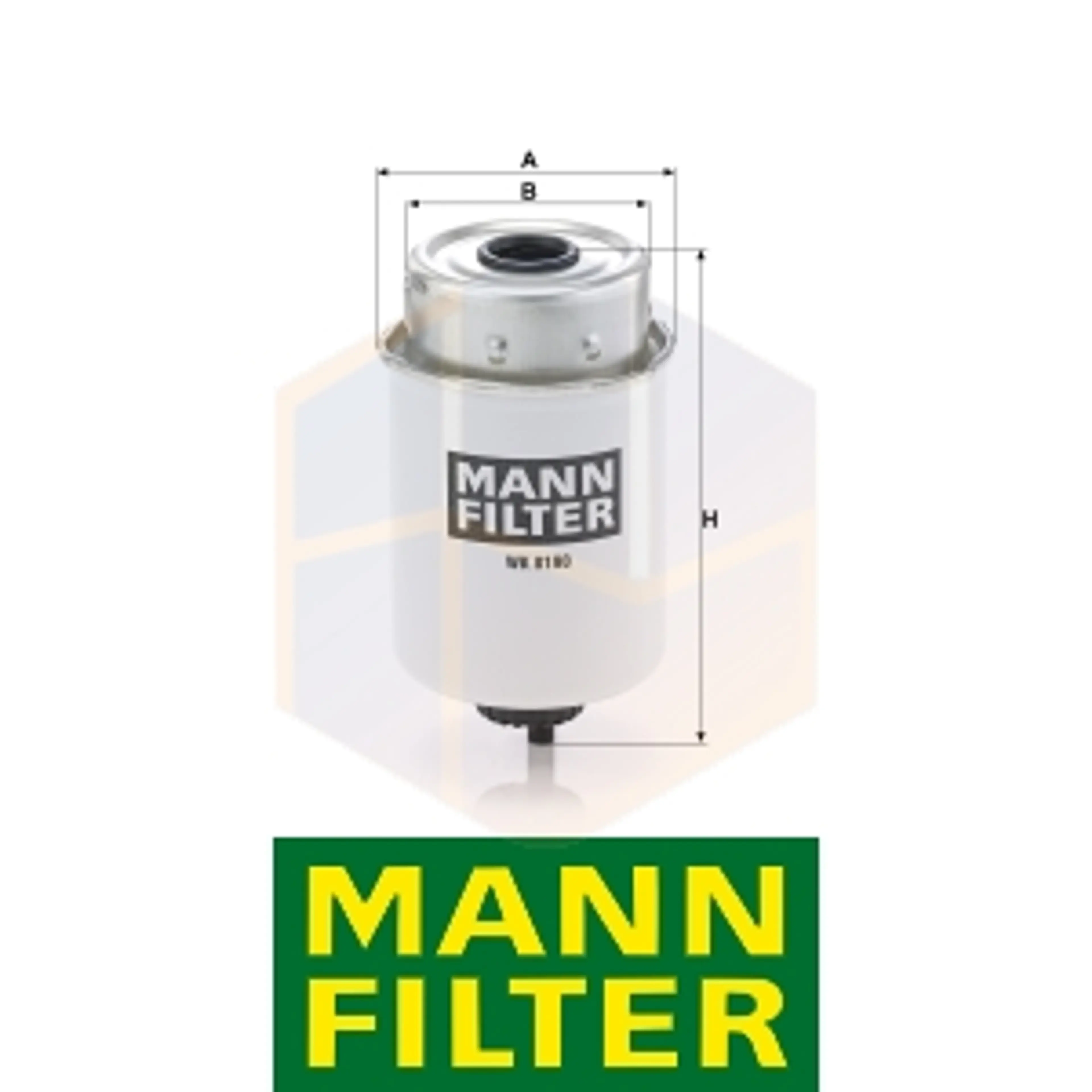 FILTRO COMBUSTIBLE WK 8190 MANN