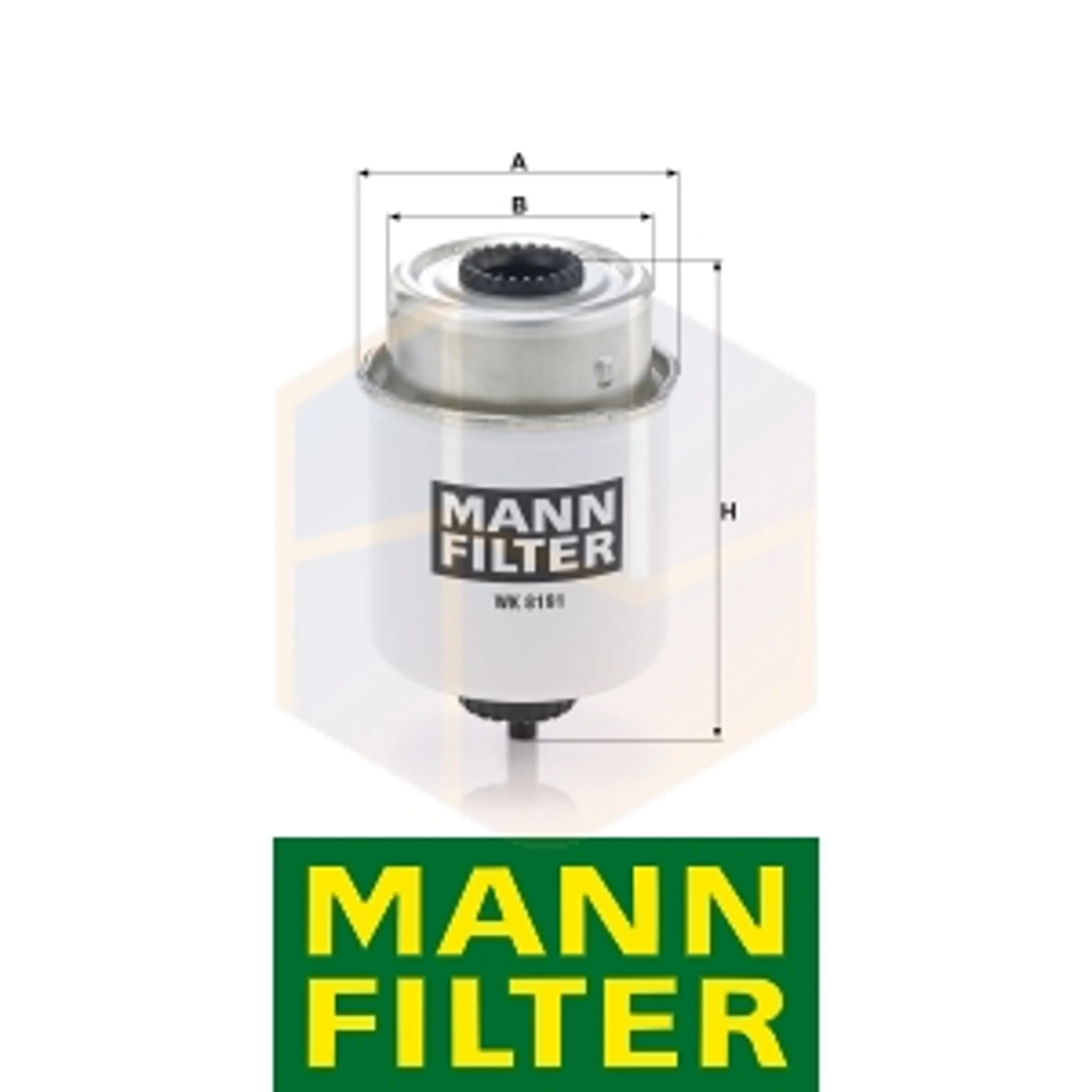 FILTRO COMBUSTIBLE WK 8191 MANN