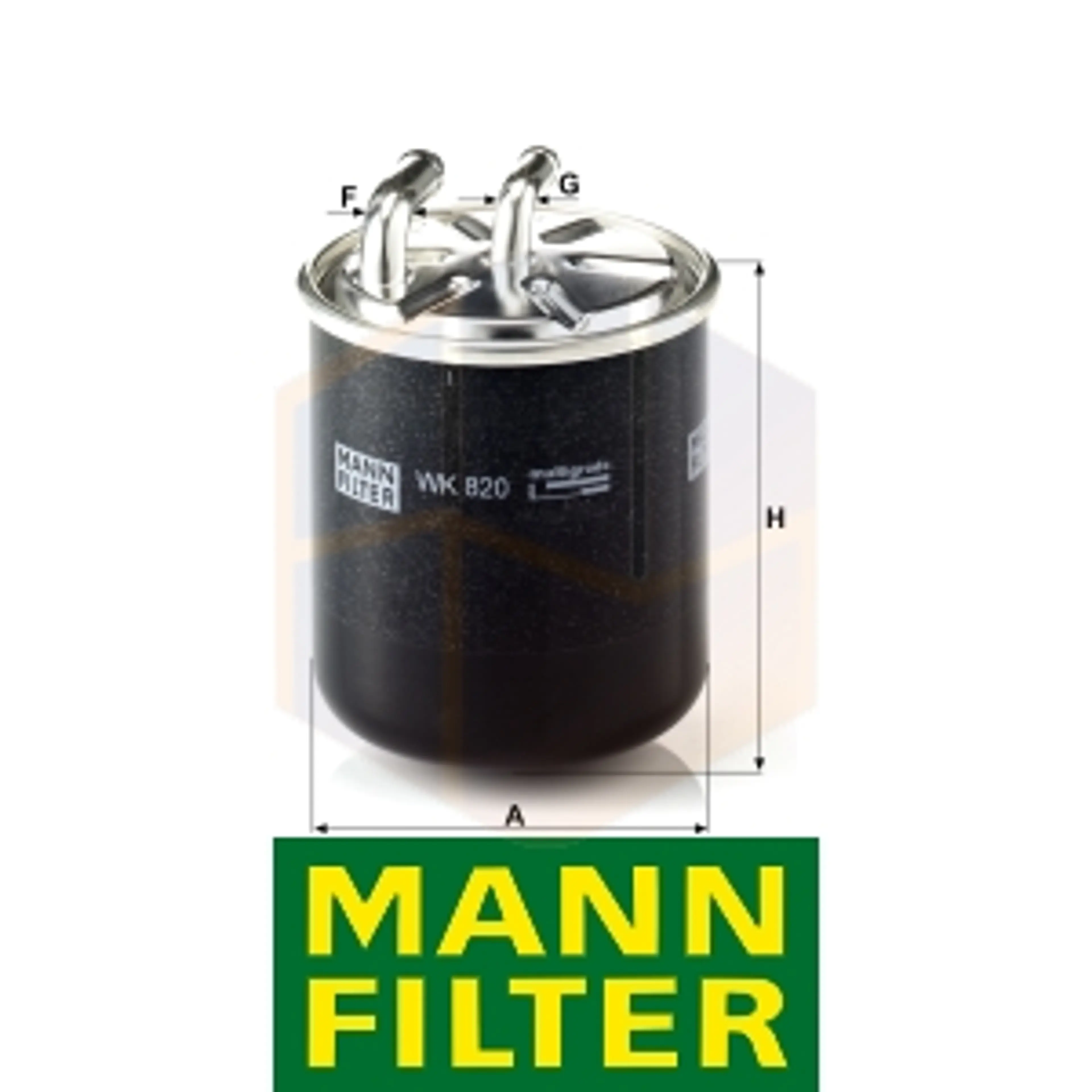 FILTRO COMBUSTIBLE WK 820 MANN