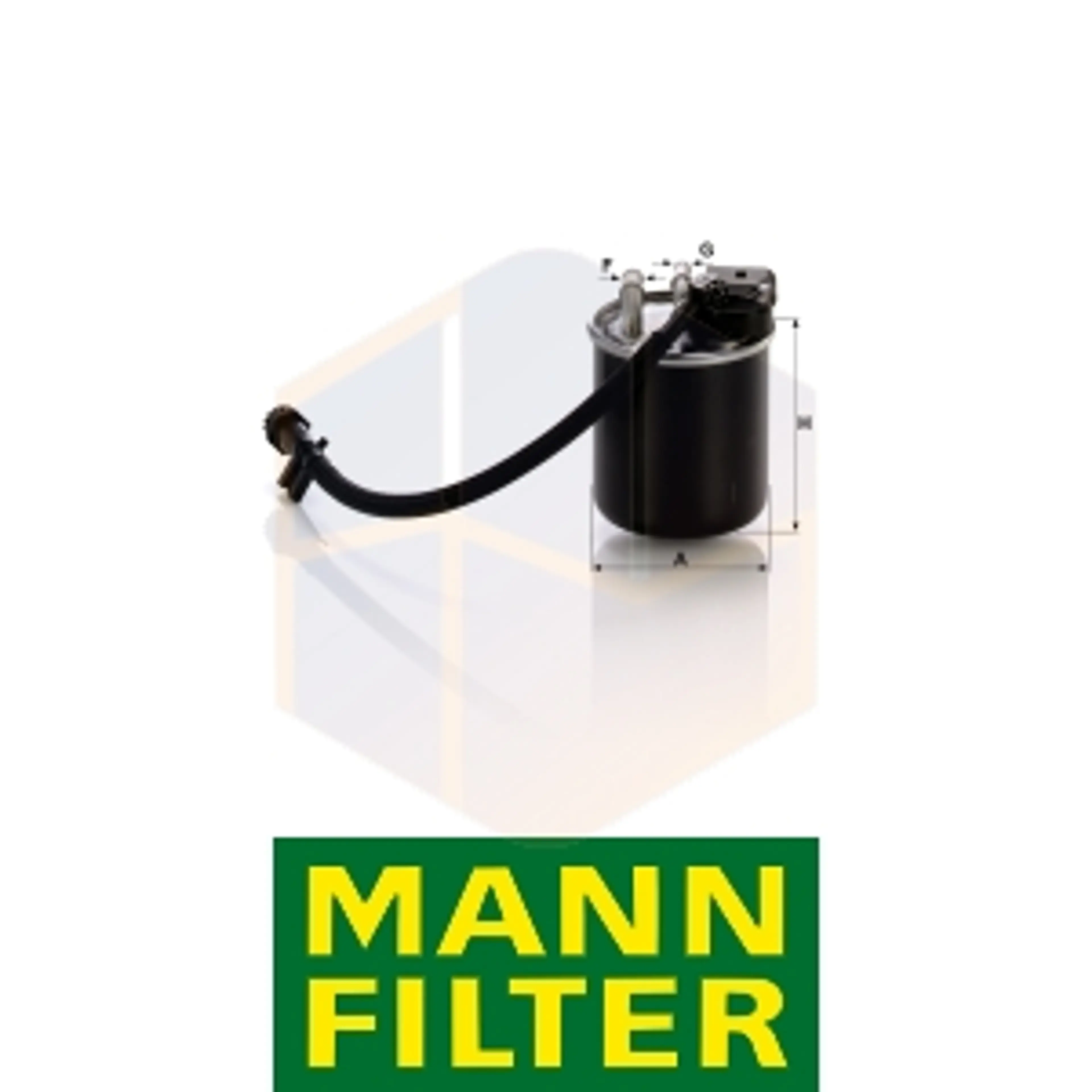 FILTRO COMBUSTIBLE WK 820/19 MANN