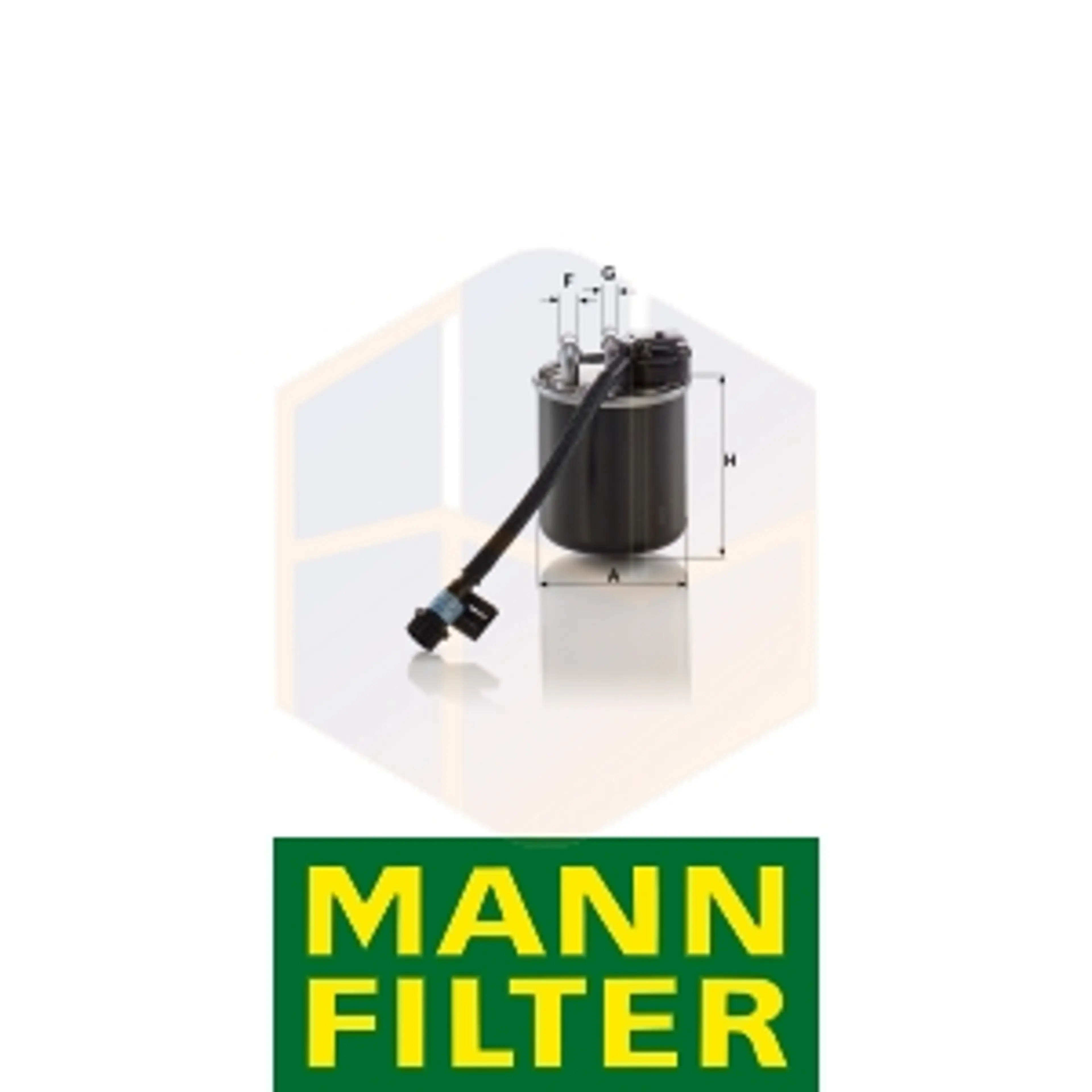 FILTRO COMBUSTIBLE WK 820/23 MANN