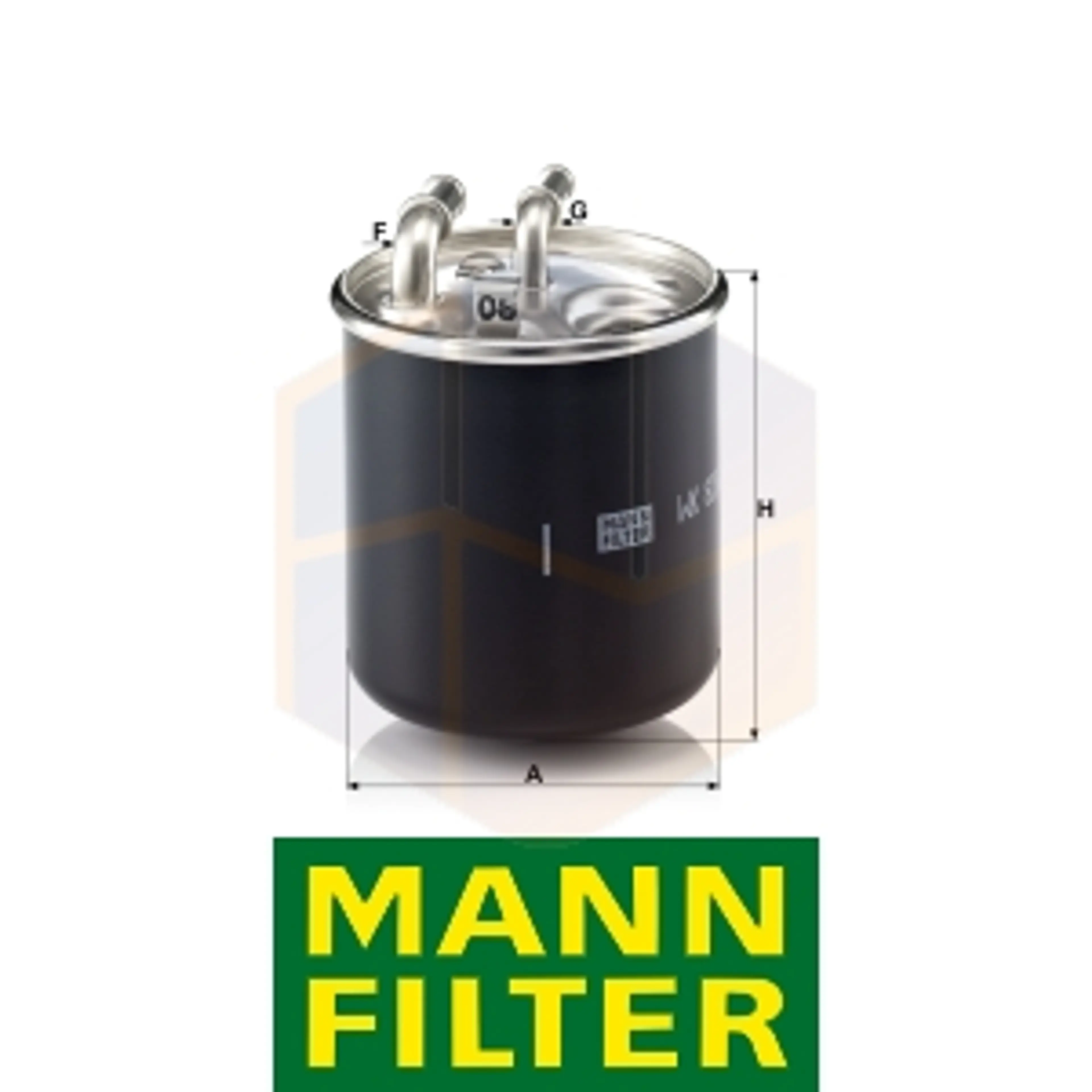 FILTRO COMBUSTIBLE WK 820/2 X MANN