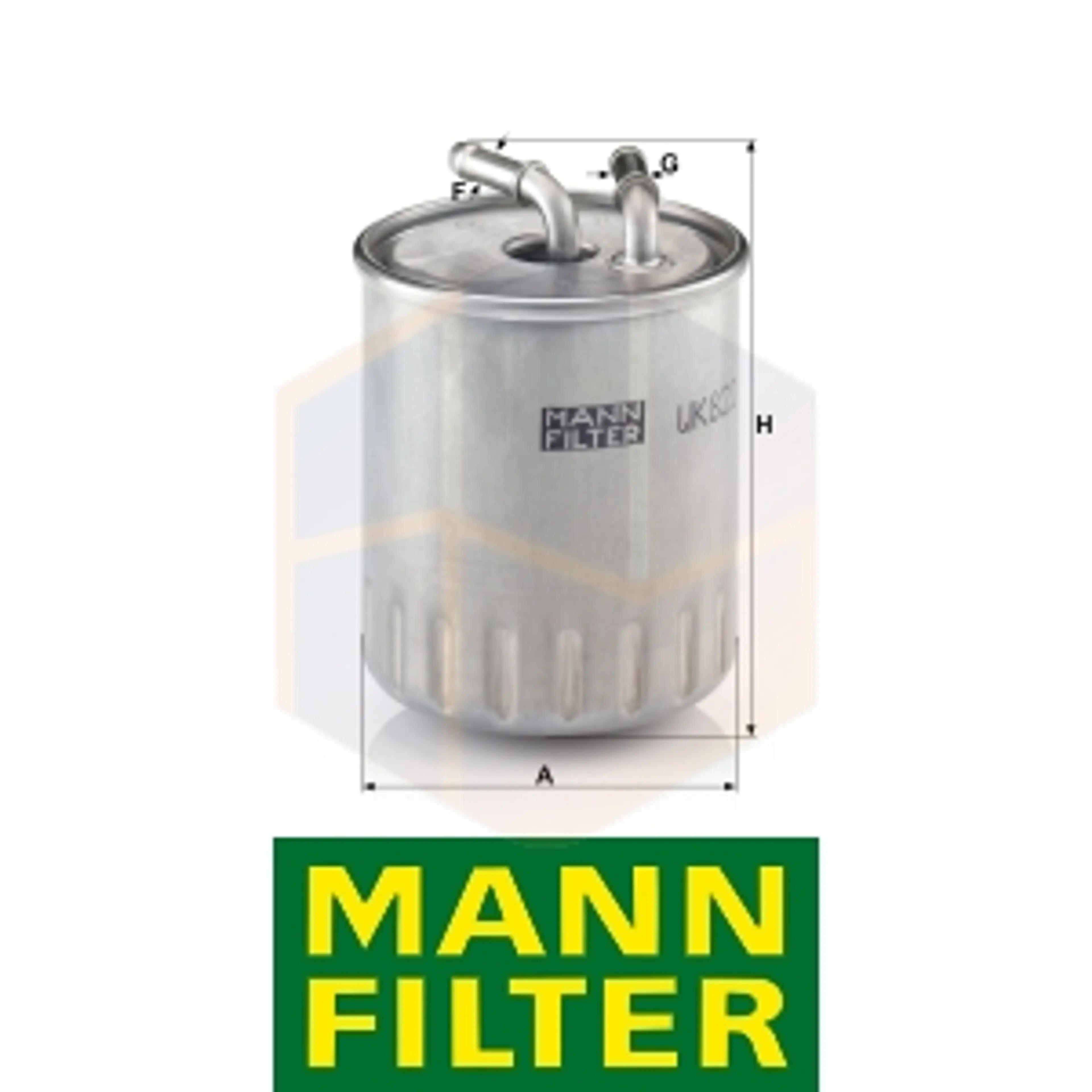 FILTRO COMBUSTIBLE WK 822/3 MANN