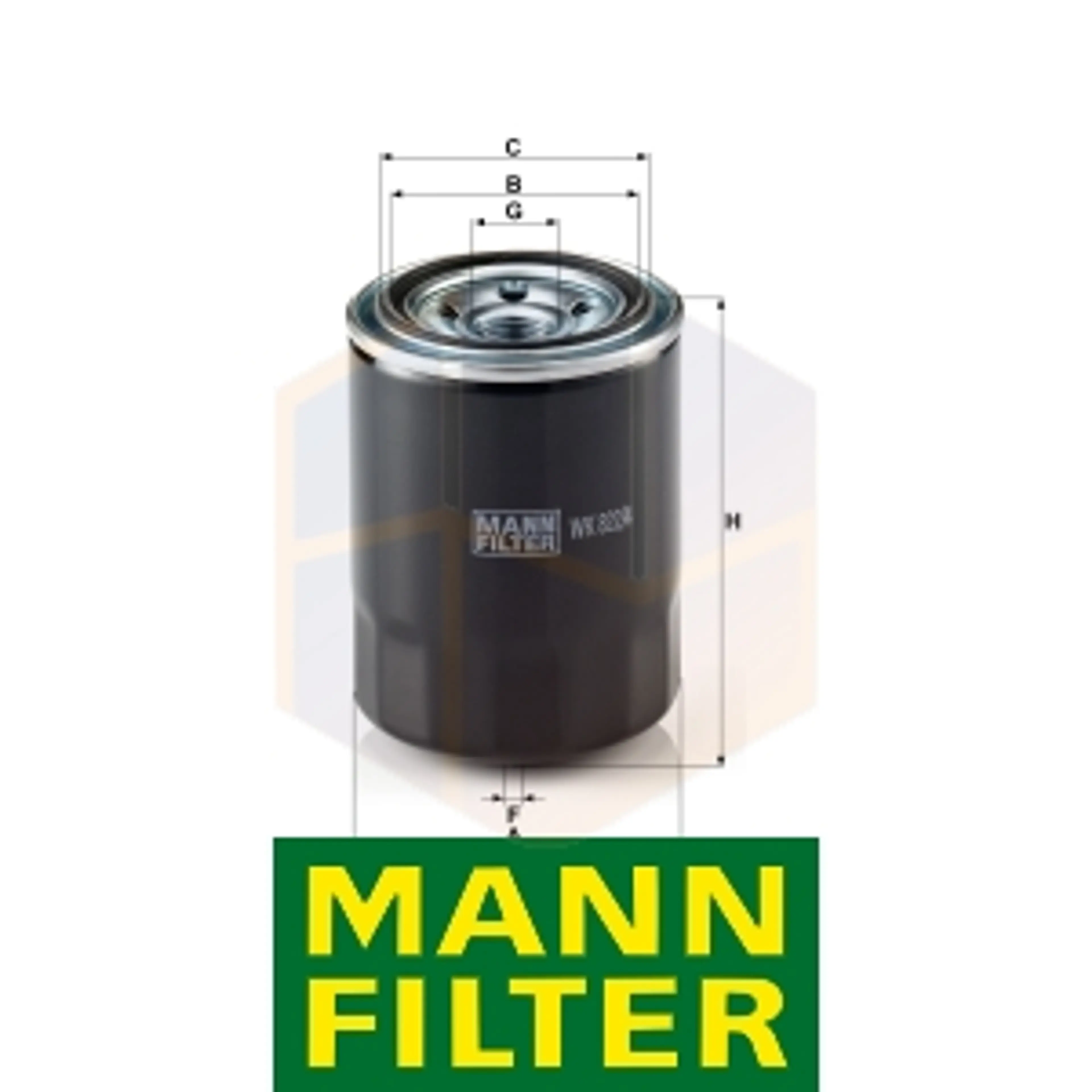 FILTRO COMBUSTIBLE WK 822/4 MANN