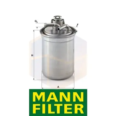 FILTRO COMBUSTIBLE WK 823/3 X MANN