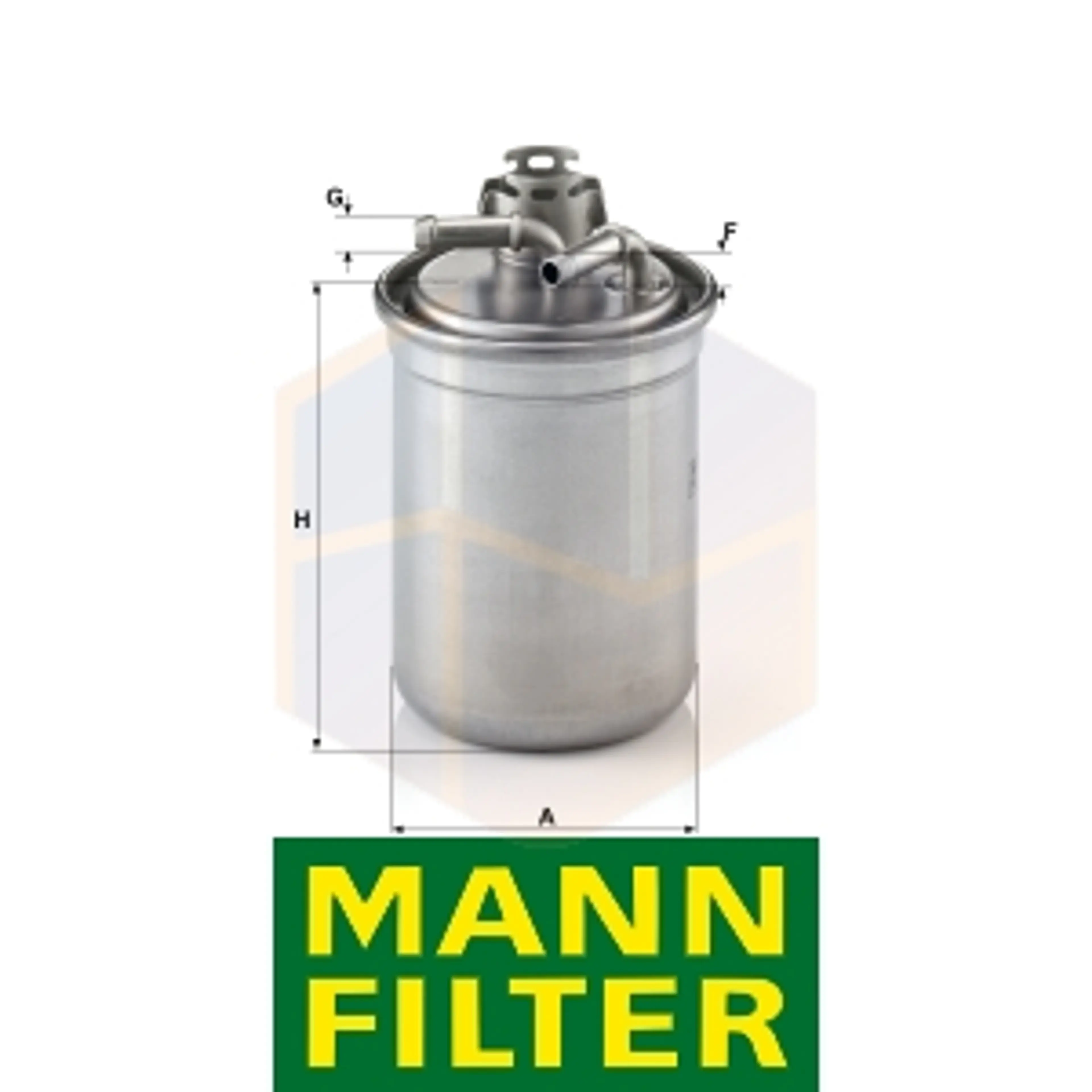 FILTRO COMBUSTIBLE WK 823/3 X MANN