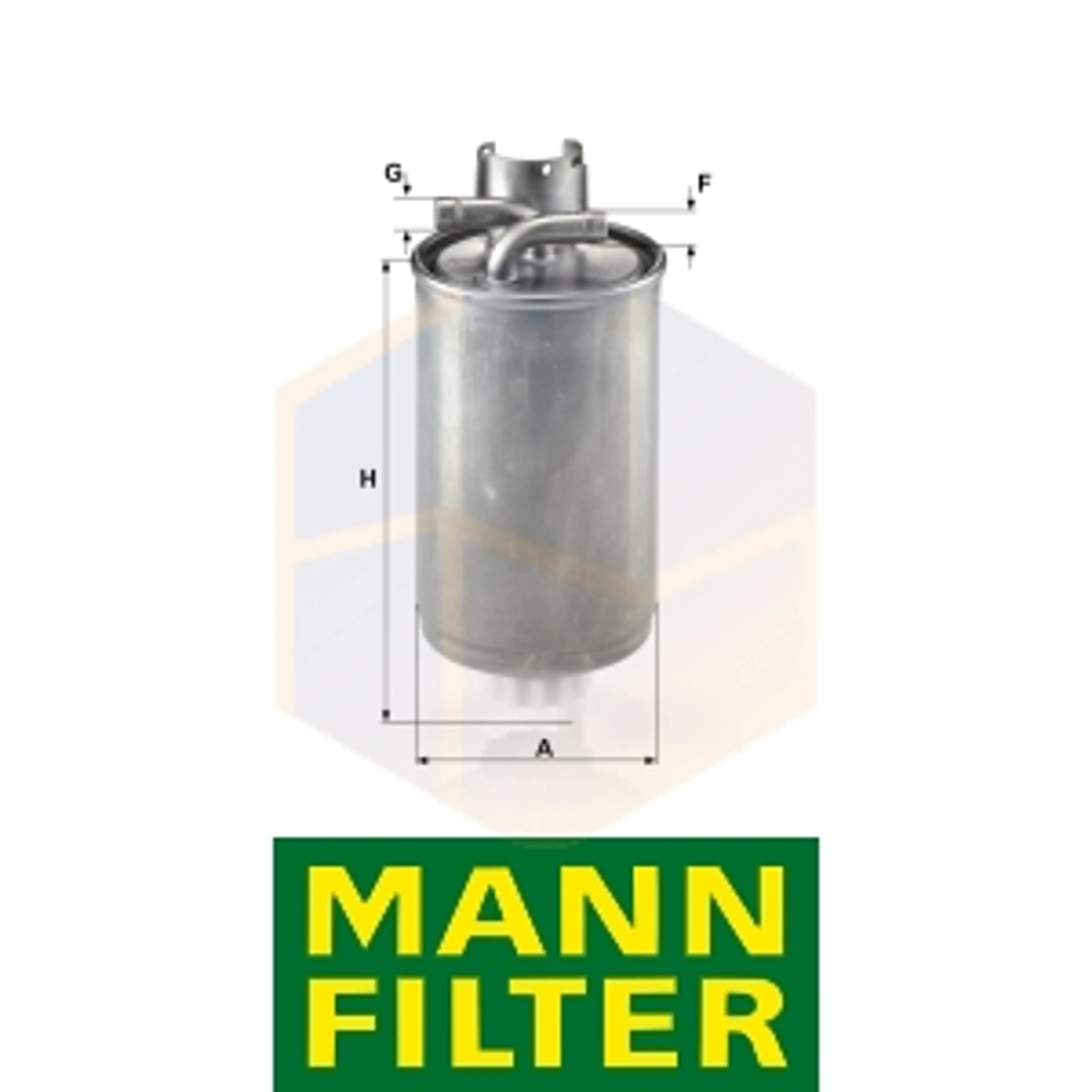 FILTRO COMBUSTIBLE WK 829 MANN