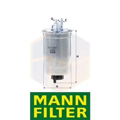 FILTRO COMBUSTIBLE WK 829/2 MANN