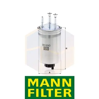FILTRO COMBUSTIBLE WK 829/3 MANN