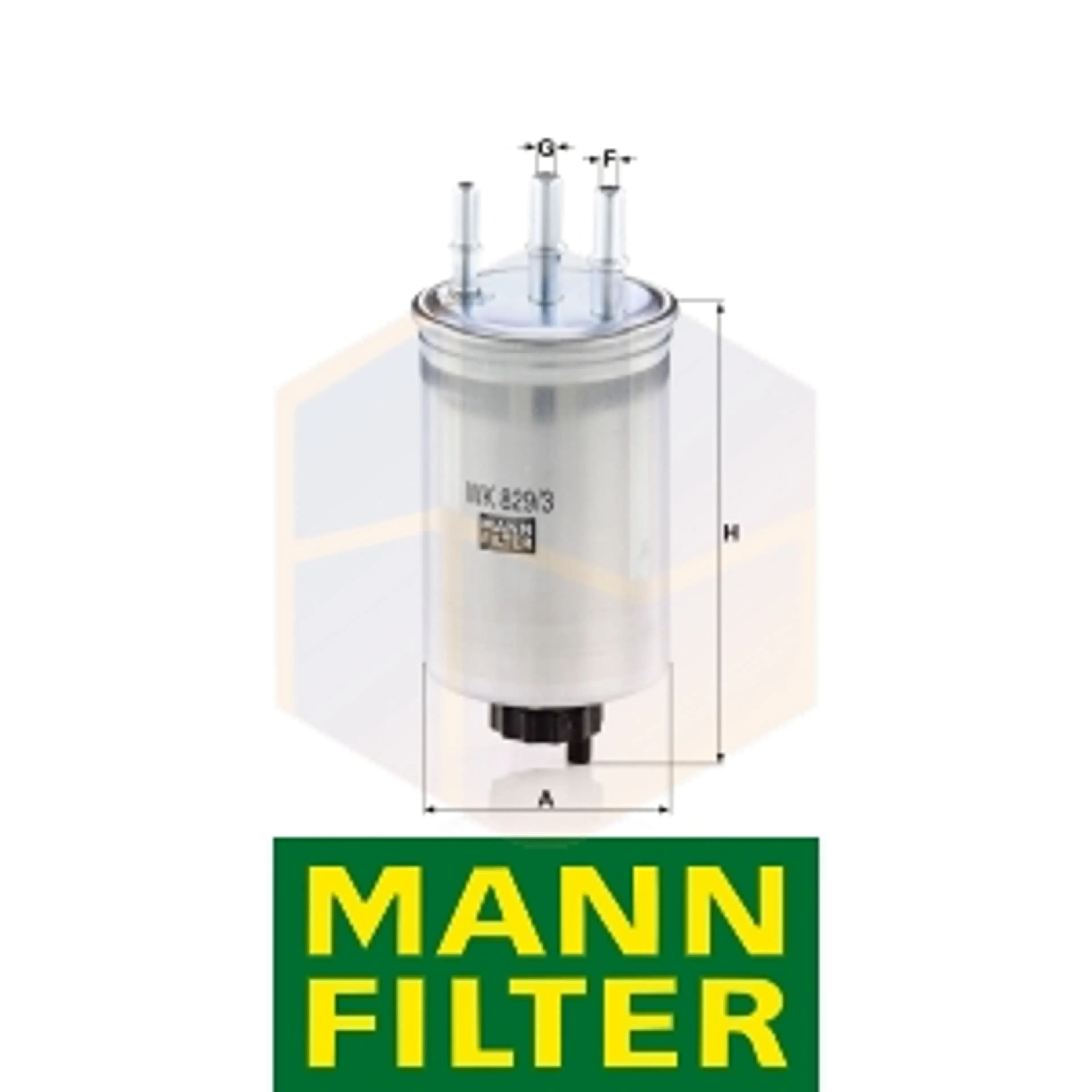 FILTRO COMBUSTIBLE WK 829/3 MANN