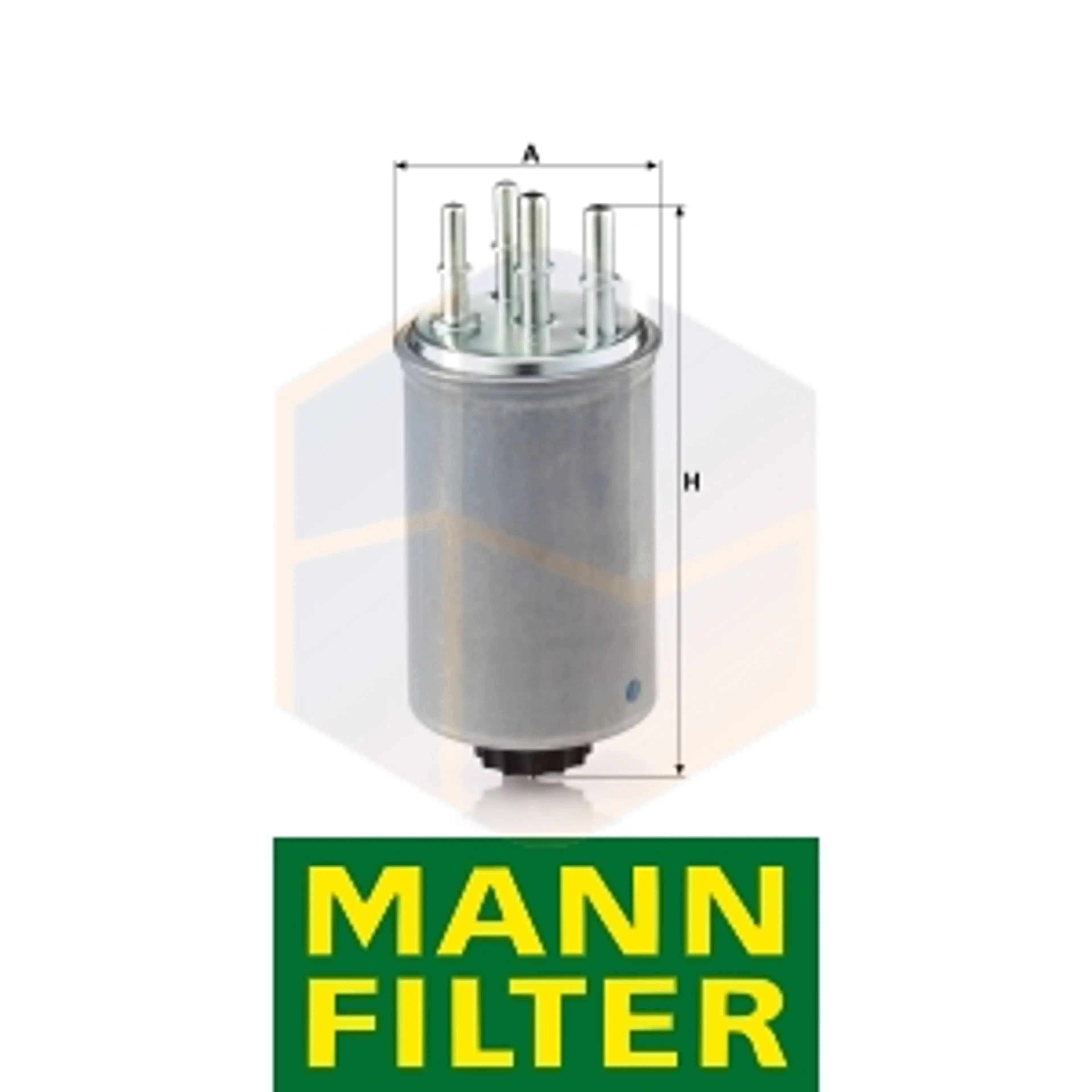 FILTRO COMBUSTIBLE WK 829/4 MANN