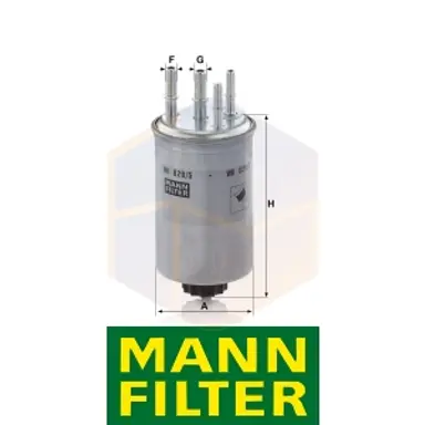 FILTRO COMBUSTIBLE WK 829/5 MANN