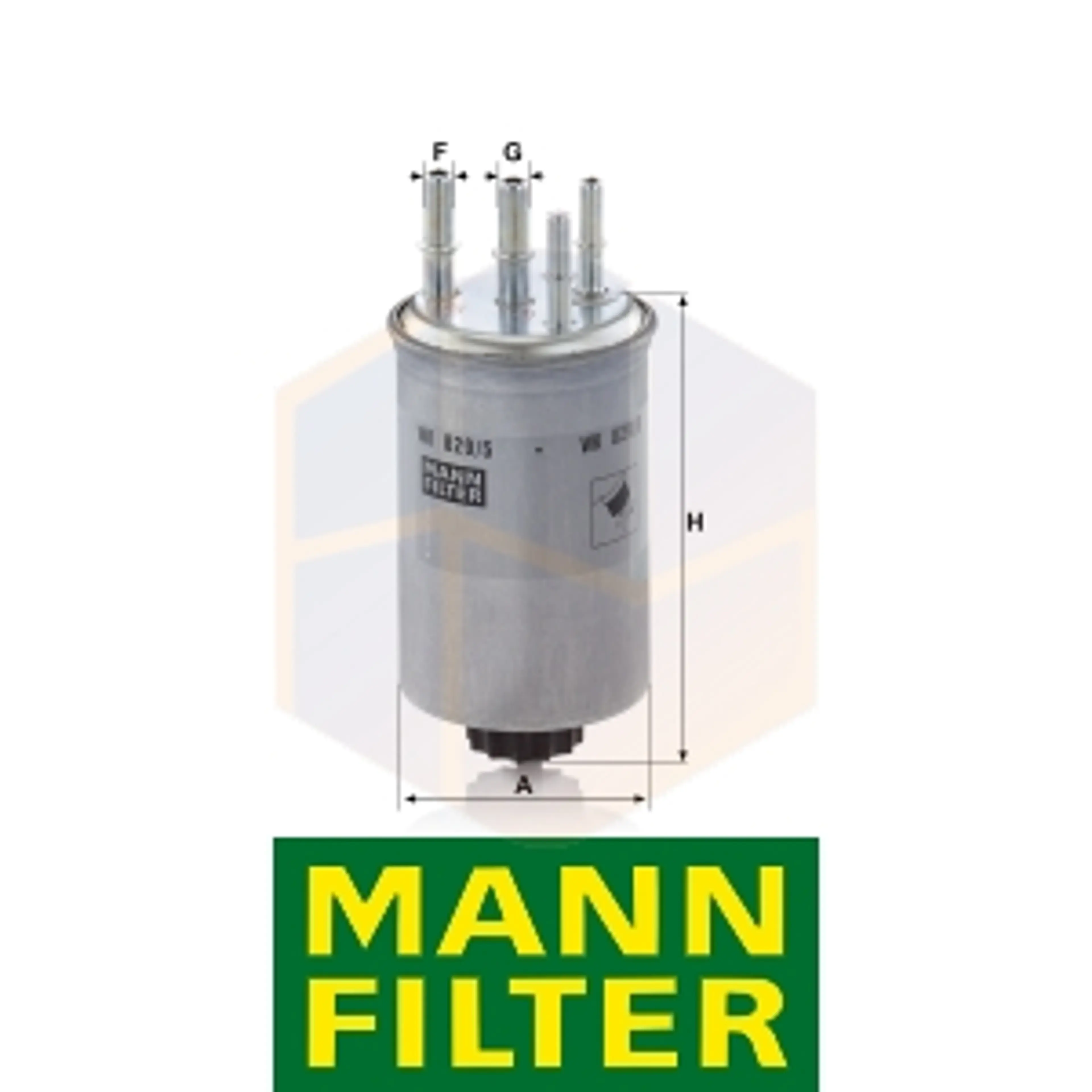 FILTRO COMBUSTIBLE WK 829/5 MANN