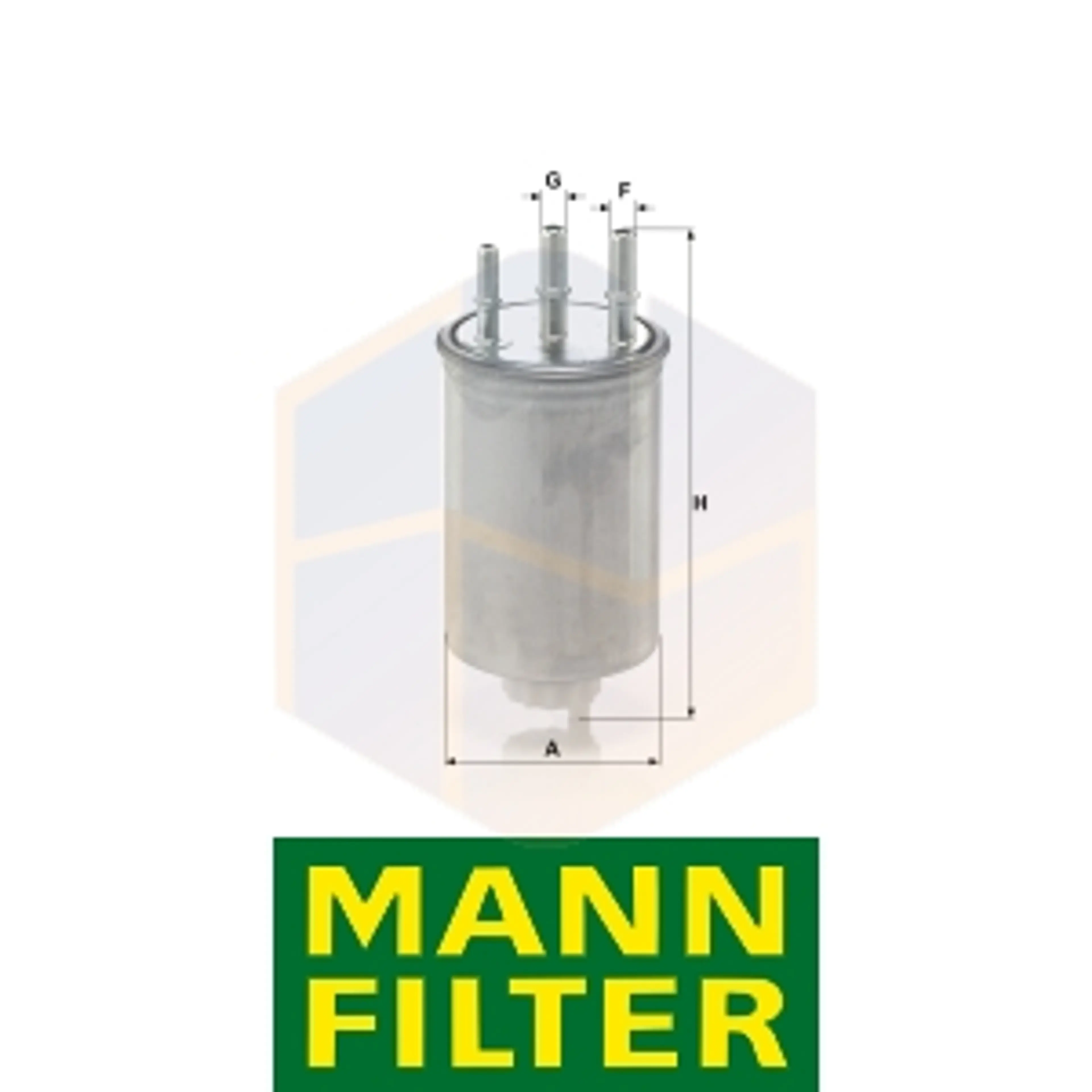 FILTRO COMBUSTIBLE WK 829/6 MANN