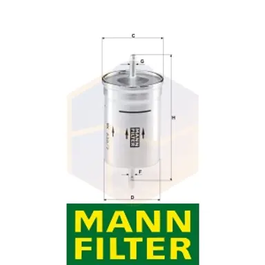FILTRO COMBUSTIBLE WK 830/7 MANN