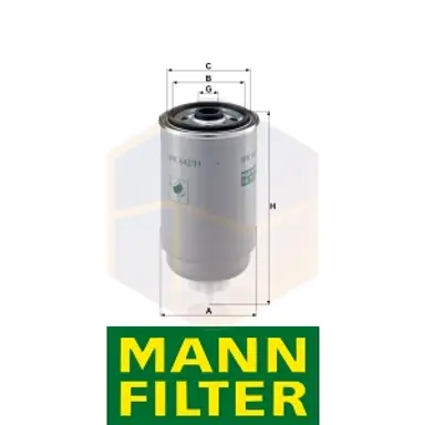 FILTRO COMBUSTIBLE WK 842/11 MANN