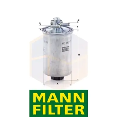 FILTRO COMBUSTIBLE WK 842/12 X MANN
