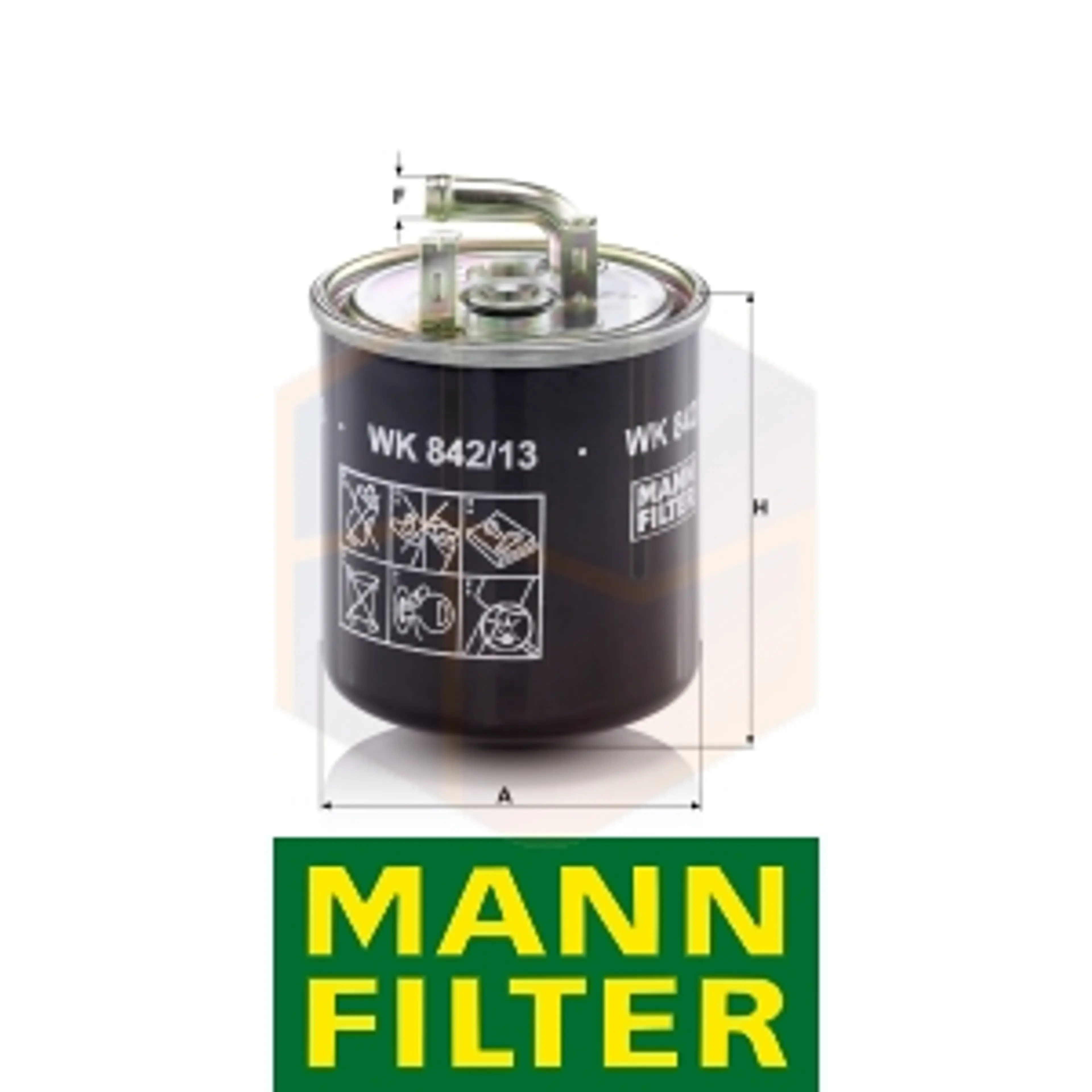 FILTRO COMBUSTIBLE WK 842/13 MANN