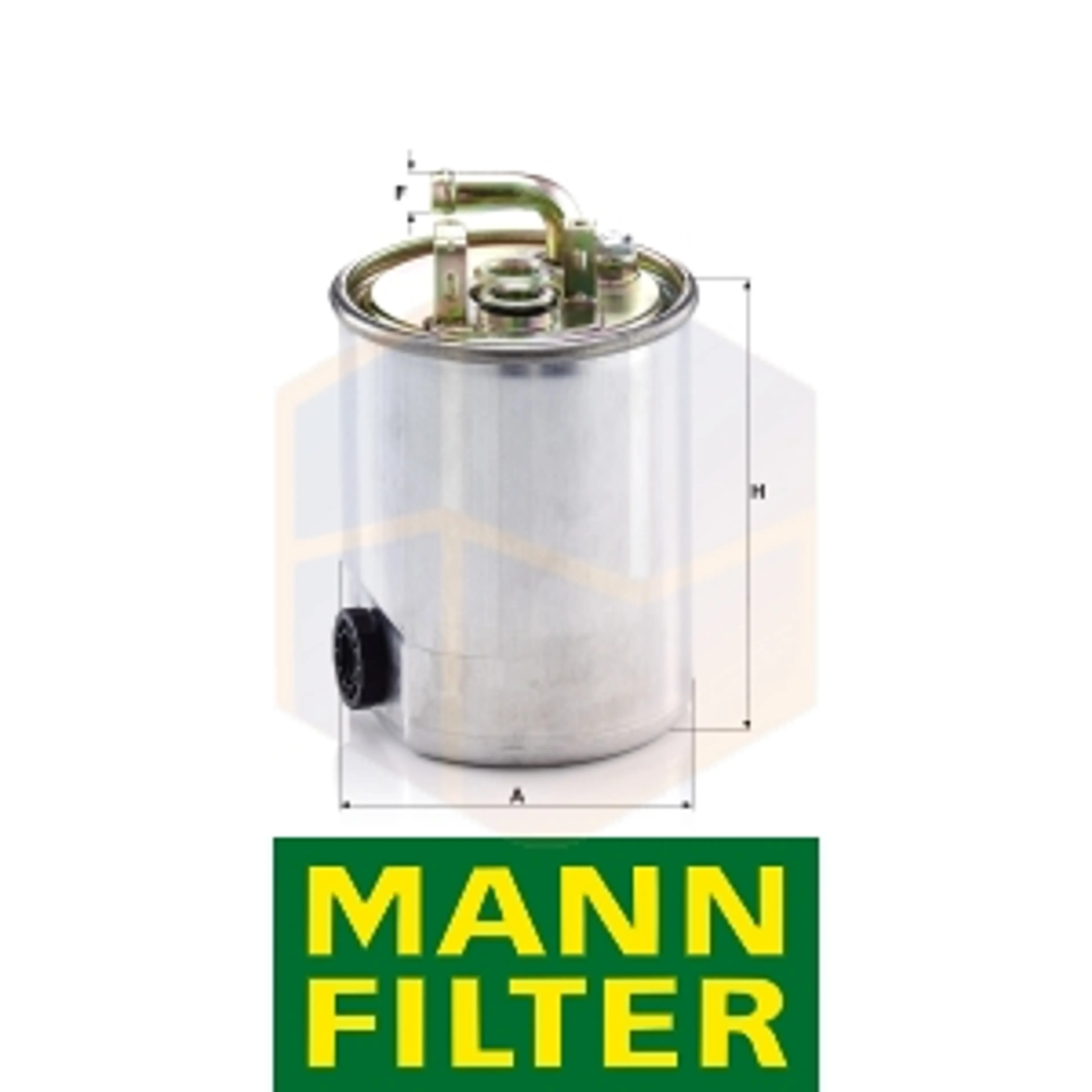 FILTRO COMBUSTIBLE WK 842/18 MANN