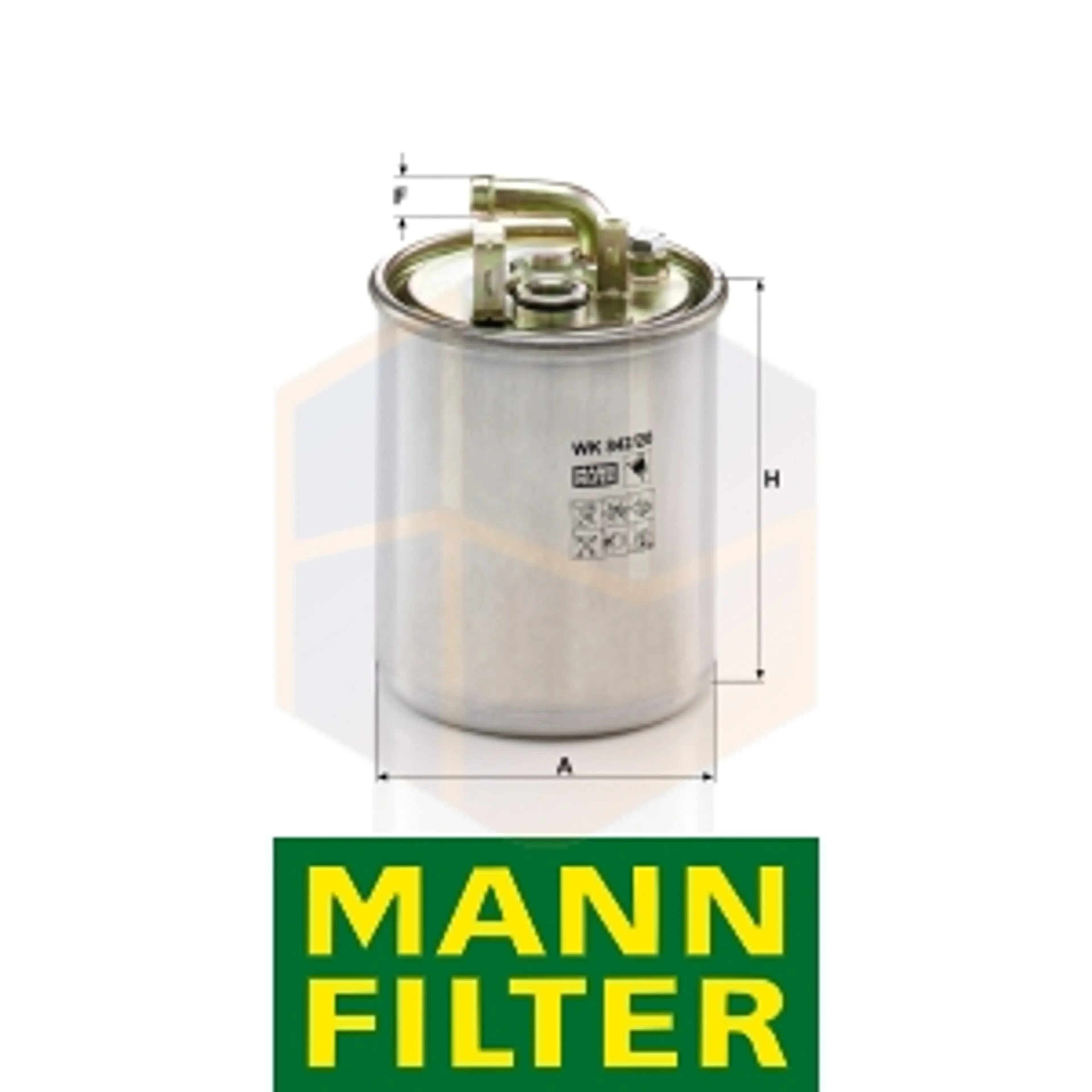 FILTRO COMBUSTIBLE WK 842/20 MANN