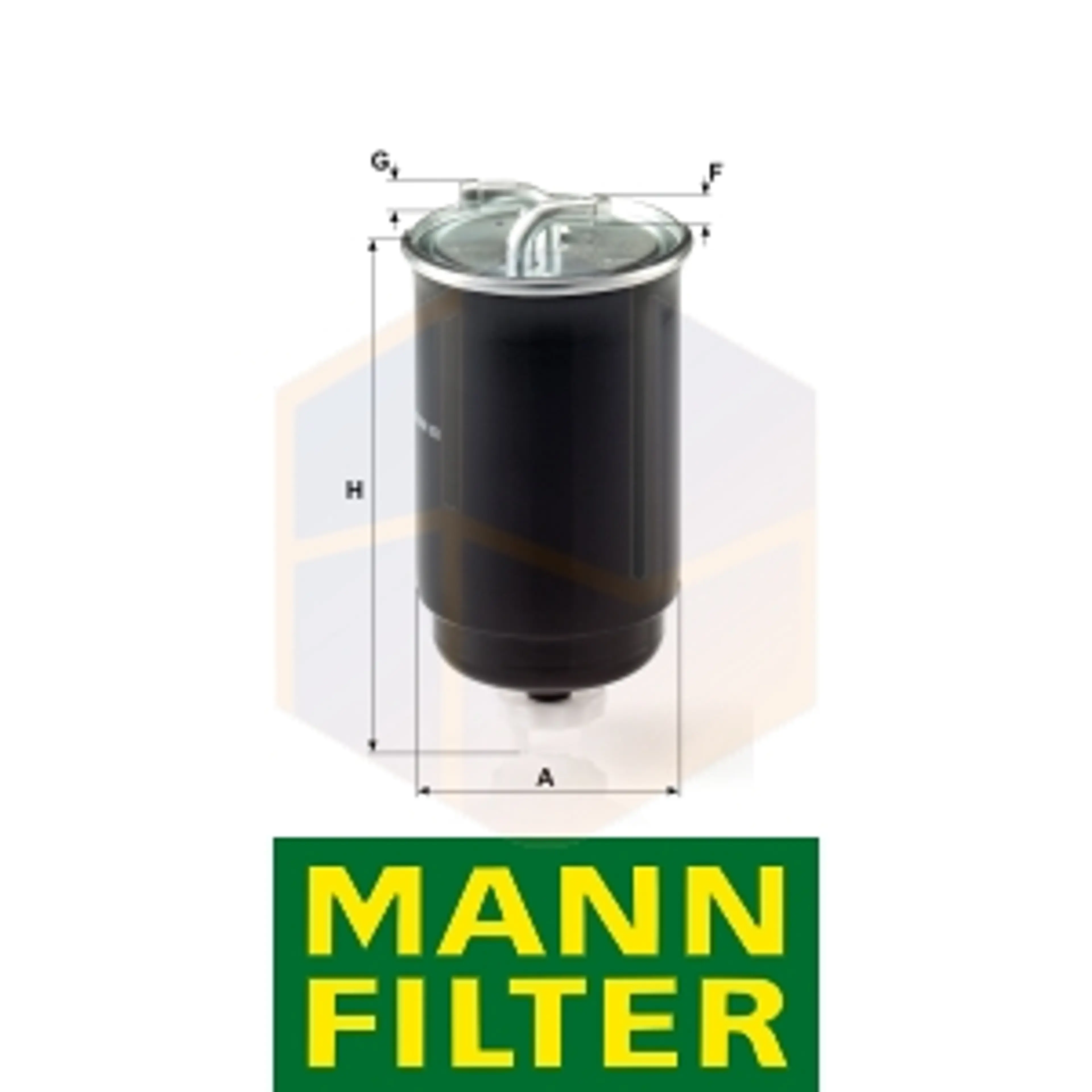 FILTRO COMBUSTIBLE WK 842/3 MANN