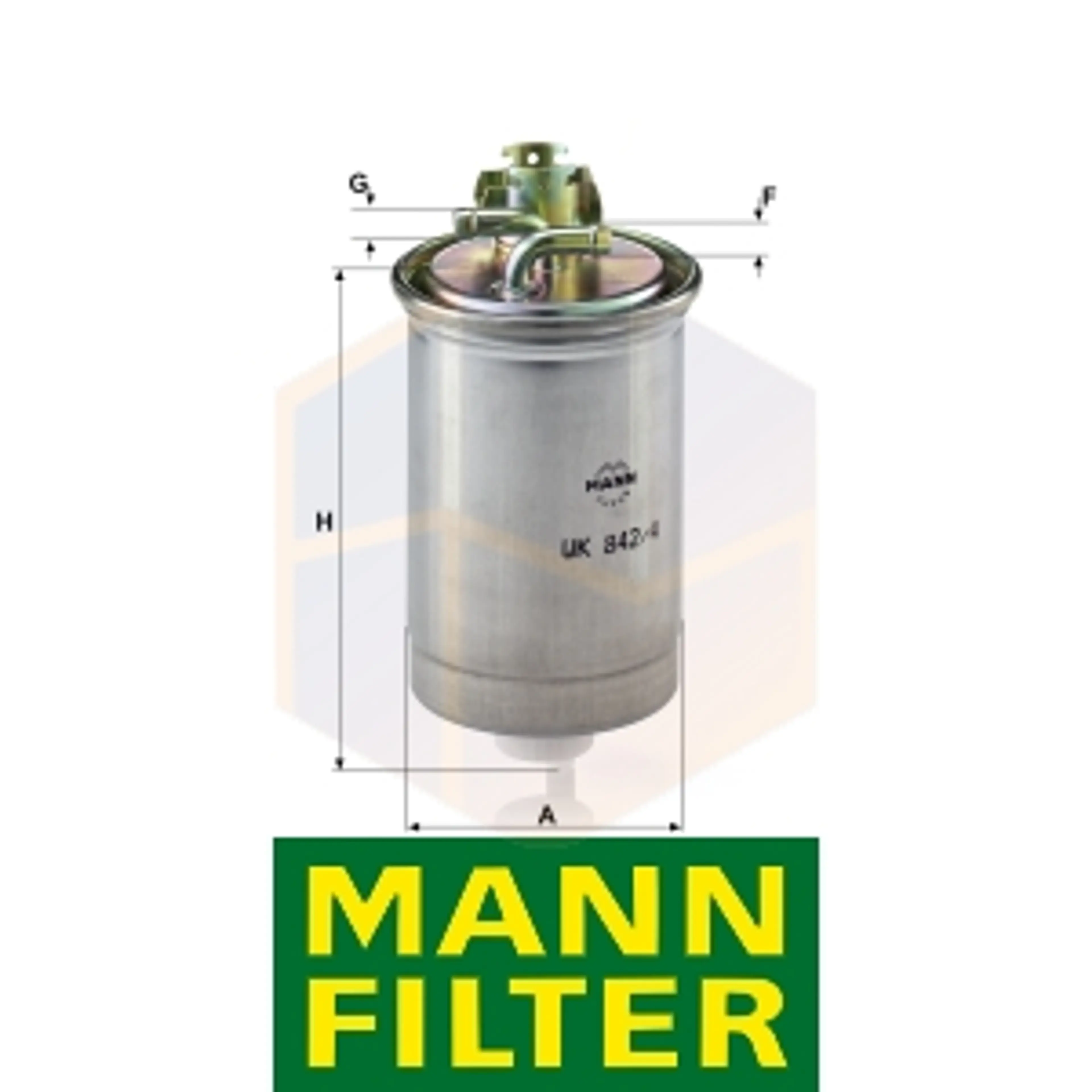 FILTRO COMBUSTIBLE WK 842/4 MANN