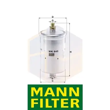 FILTRO COMBUSTIBLE WK 845 MANN