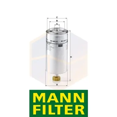 FILTRO COMBUSTIBLE WK 845/10 MANN
