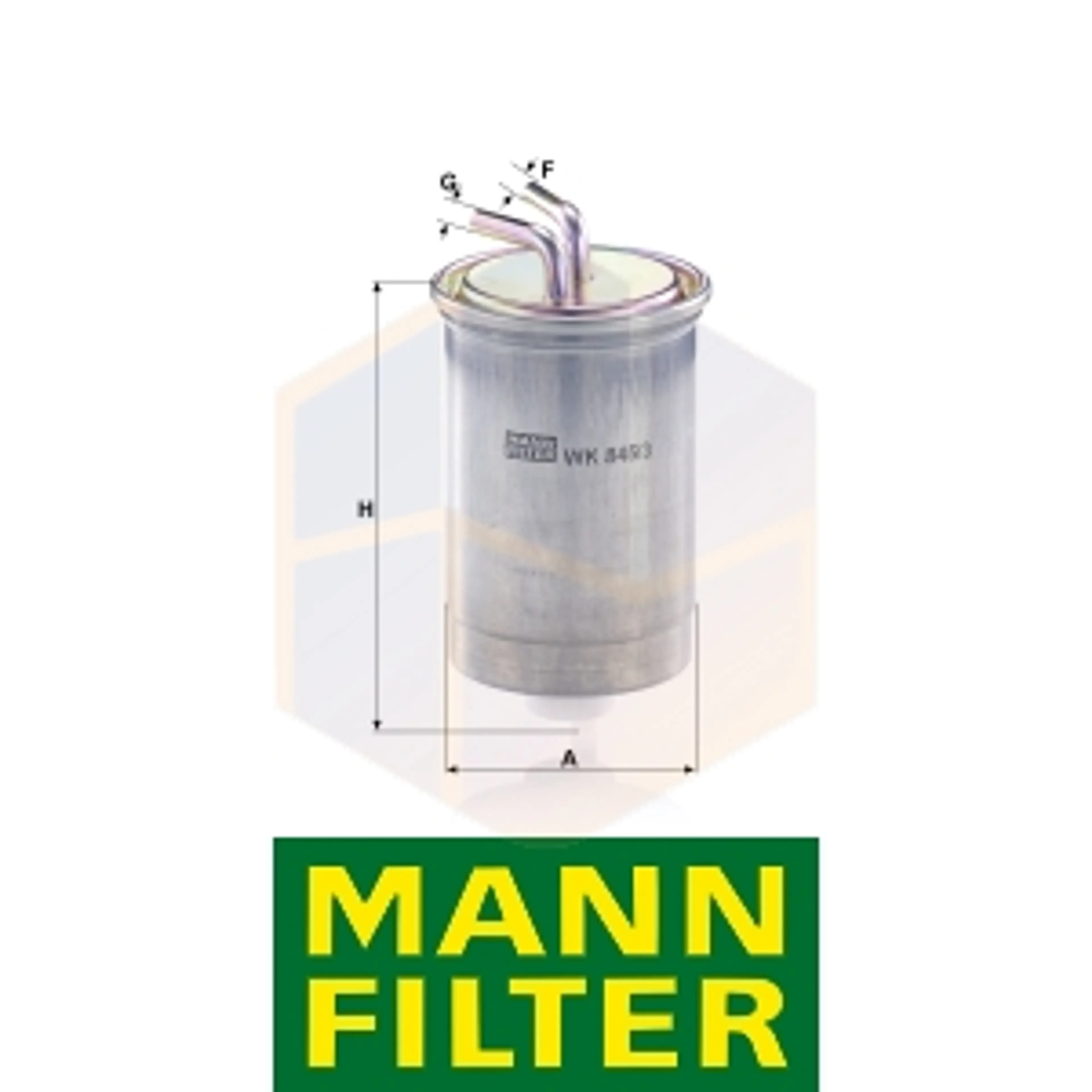 FILTRO COMBUSTIBLE WK 845/3 MANN