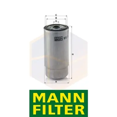 FILTRO COMBUSTIBLE WK 845/7 MANN