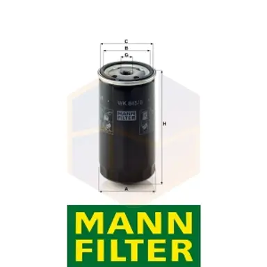 FILTRO COMBUSTIBLE WK 845/8 MANN