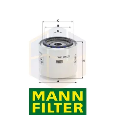 FILTRO COMBUSTIBLE WK 8500 MANN