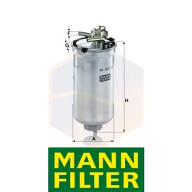 FILTRO COMBUSTIBLE WK 853/12 Z MANN
