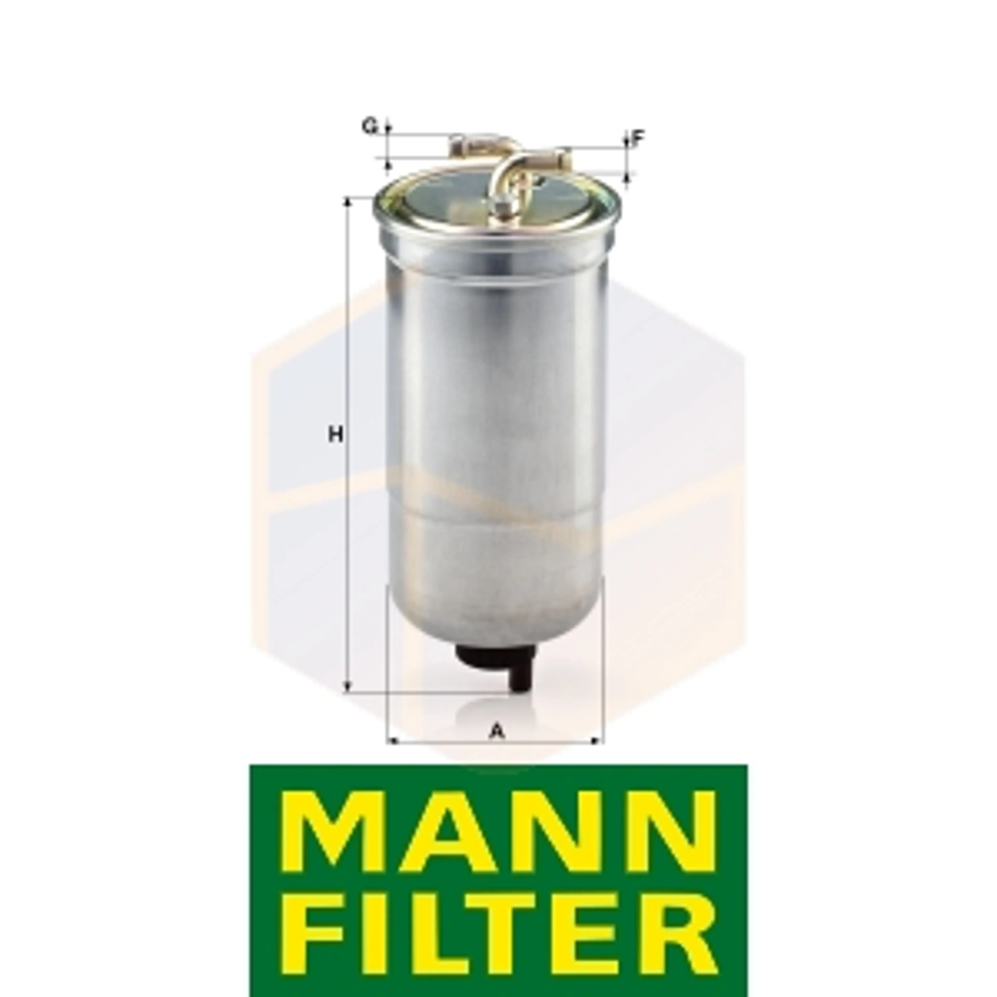 FILTRO COMBUSTIBLE WK 853/16 MANN