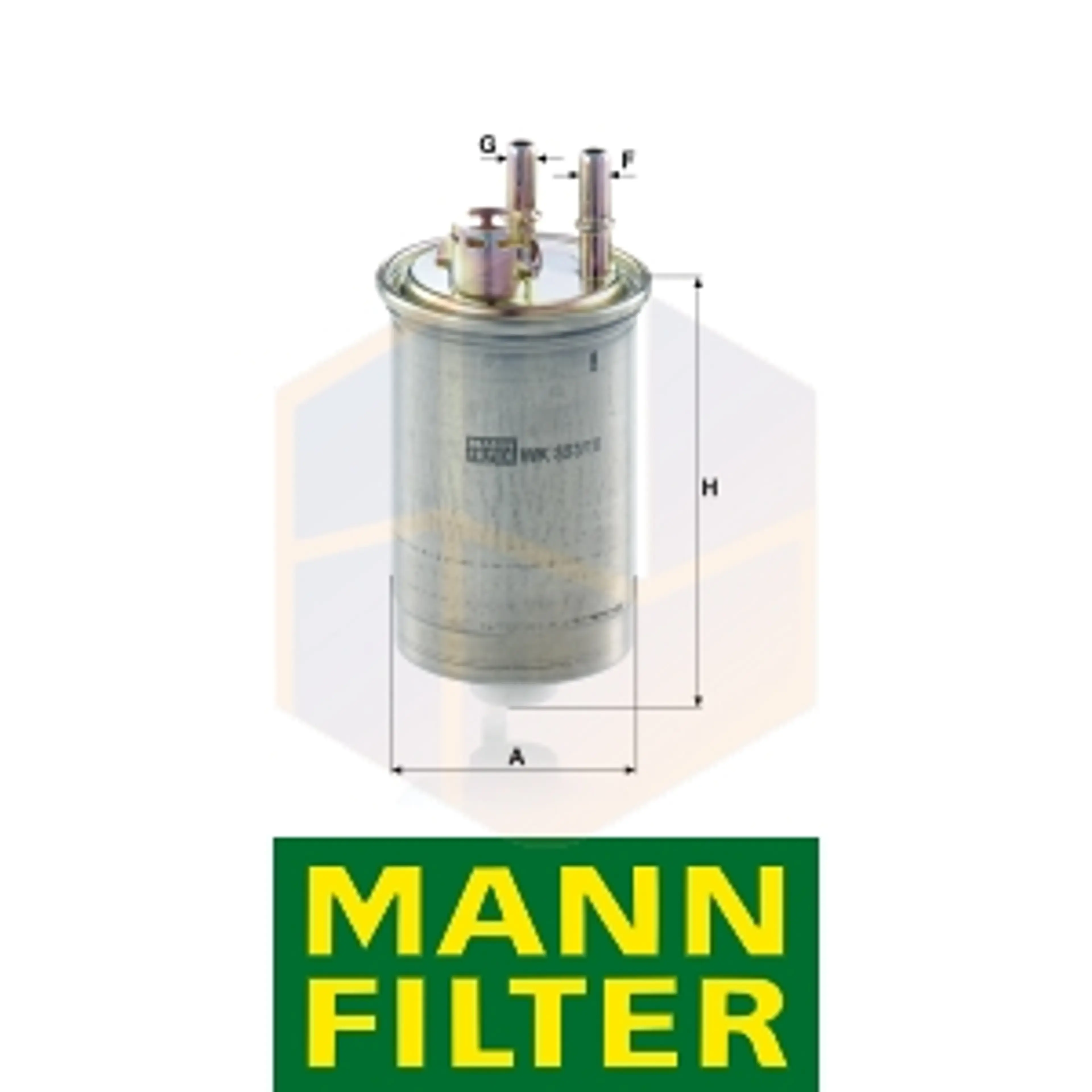 FILTRO COMBUSTIBLE WK 853/18 MANN