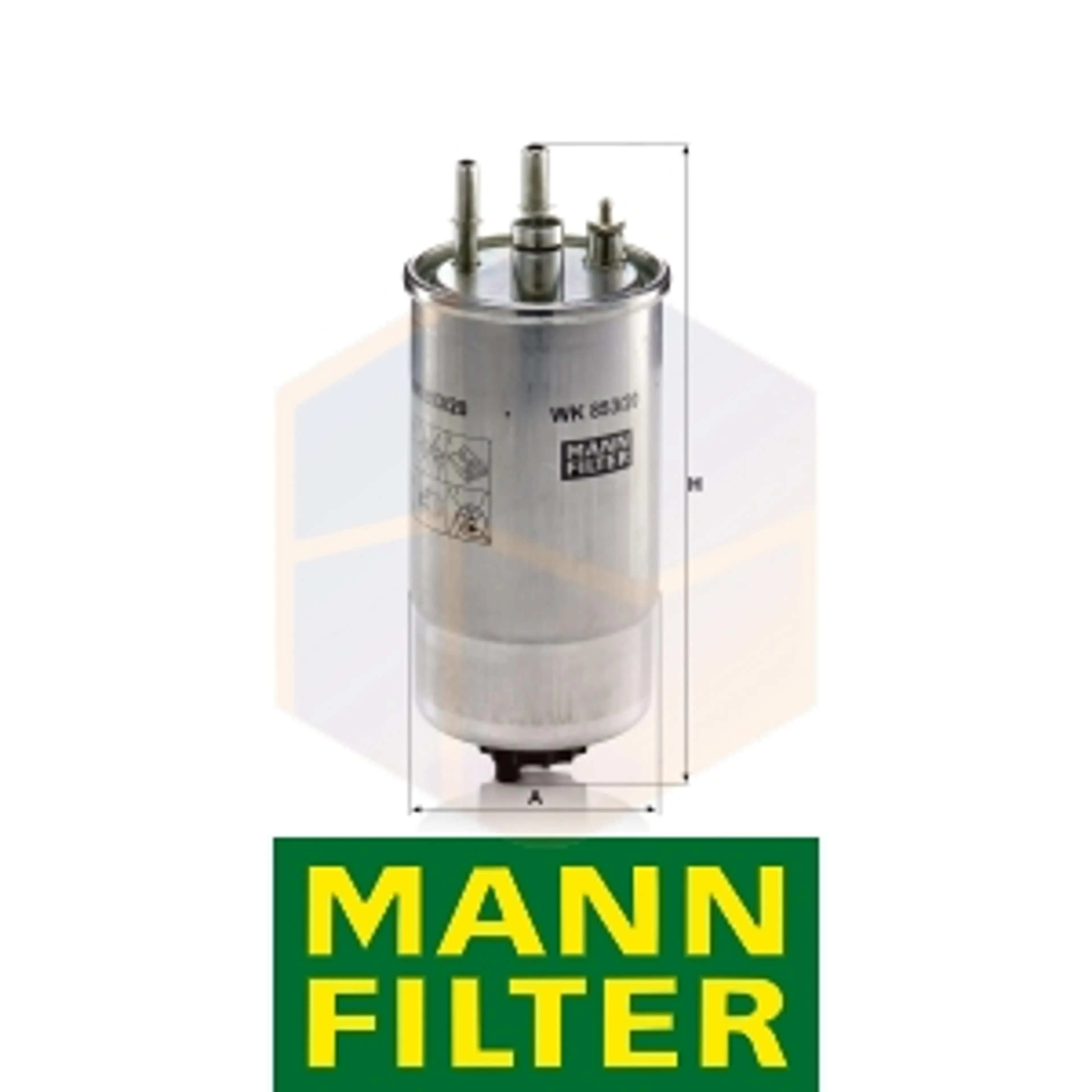 FILTRO COMBUSTIBLE WK 853/20 MANN