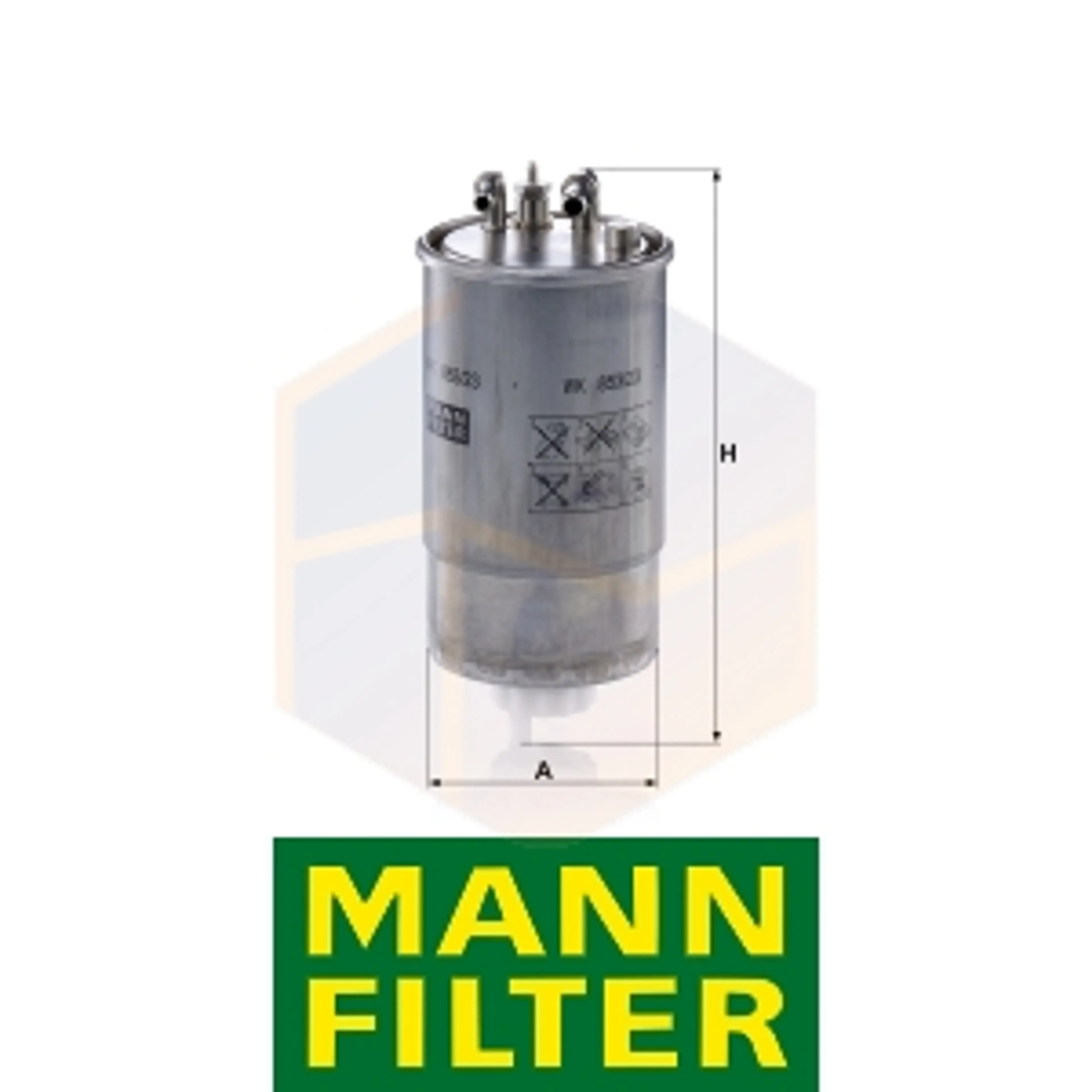 FILTRO COMBUSTIBLE WK 853/23 MANN