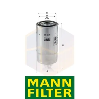 FILTRO COMBUSTIBLE WK 854/3 MANN
