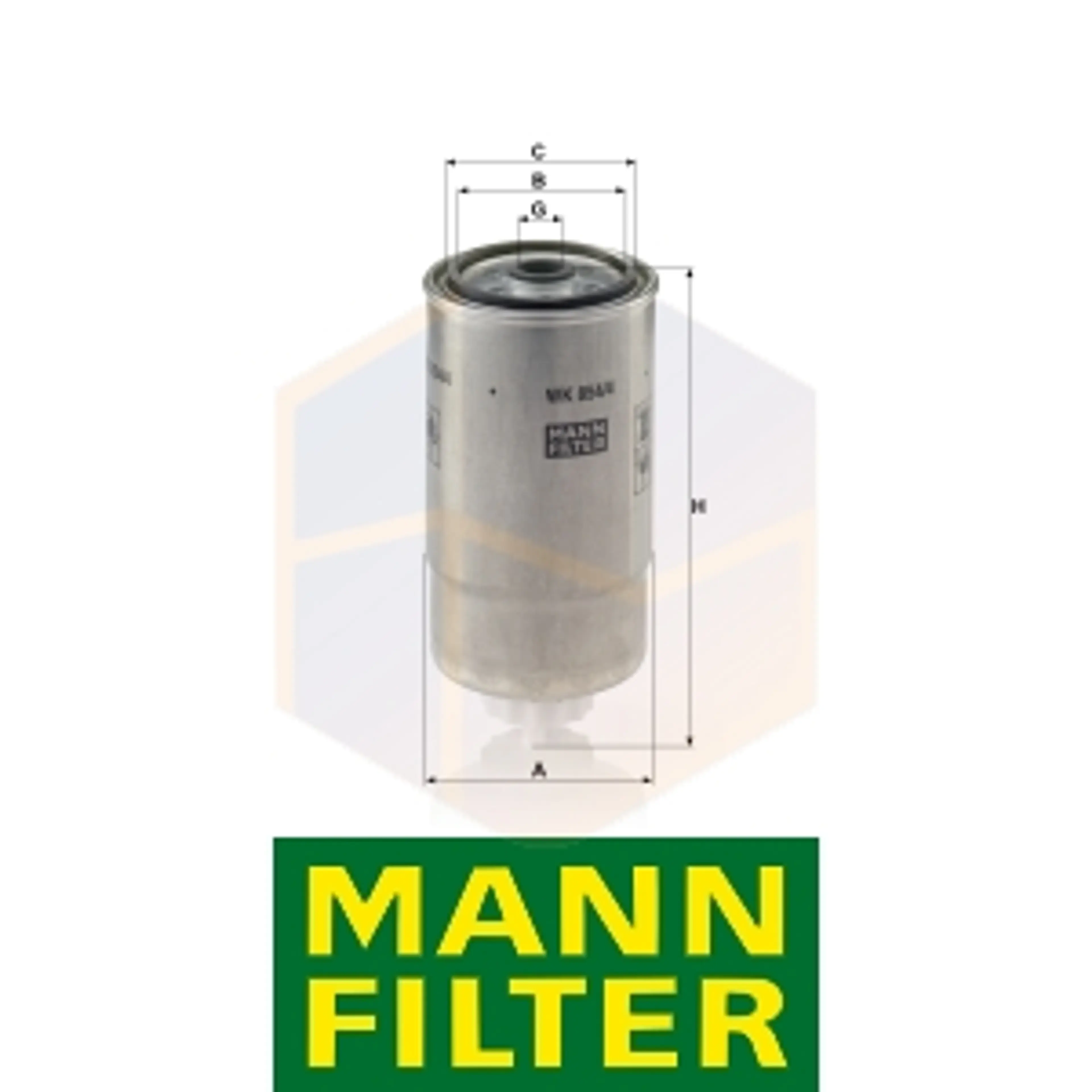 FILTRO COMBUSTIBLE WK 854/4 MANN