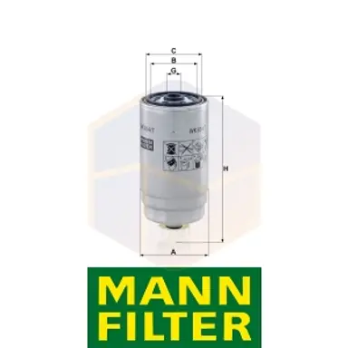 FILTRO COMBUSTIBLE WK 854/7 MANN