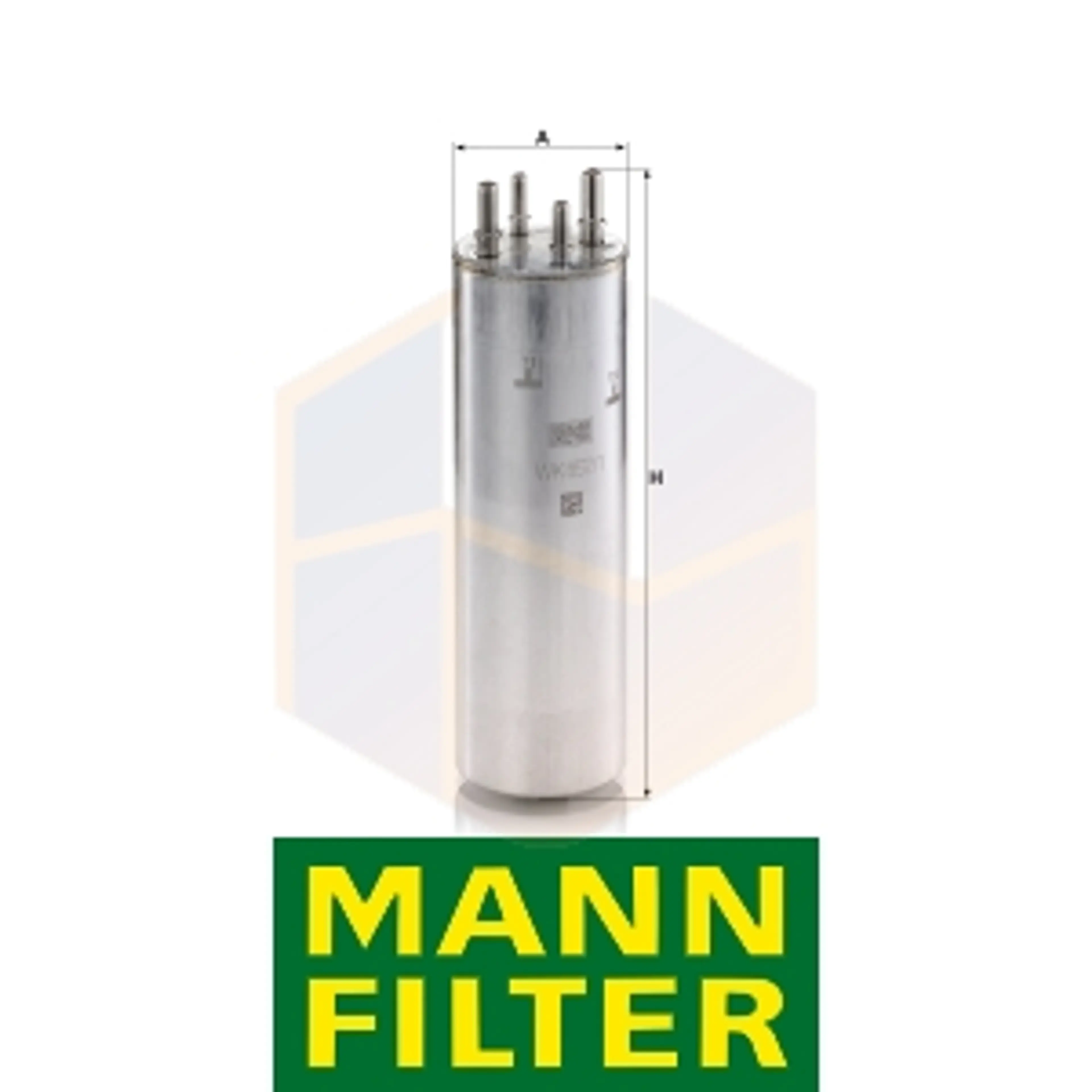 FILTRO COMBUSTIBLE WK 857/1 MANN