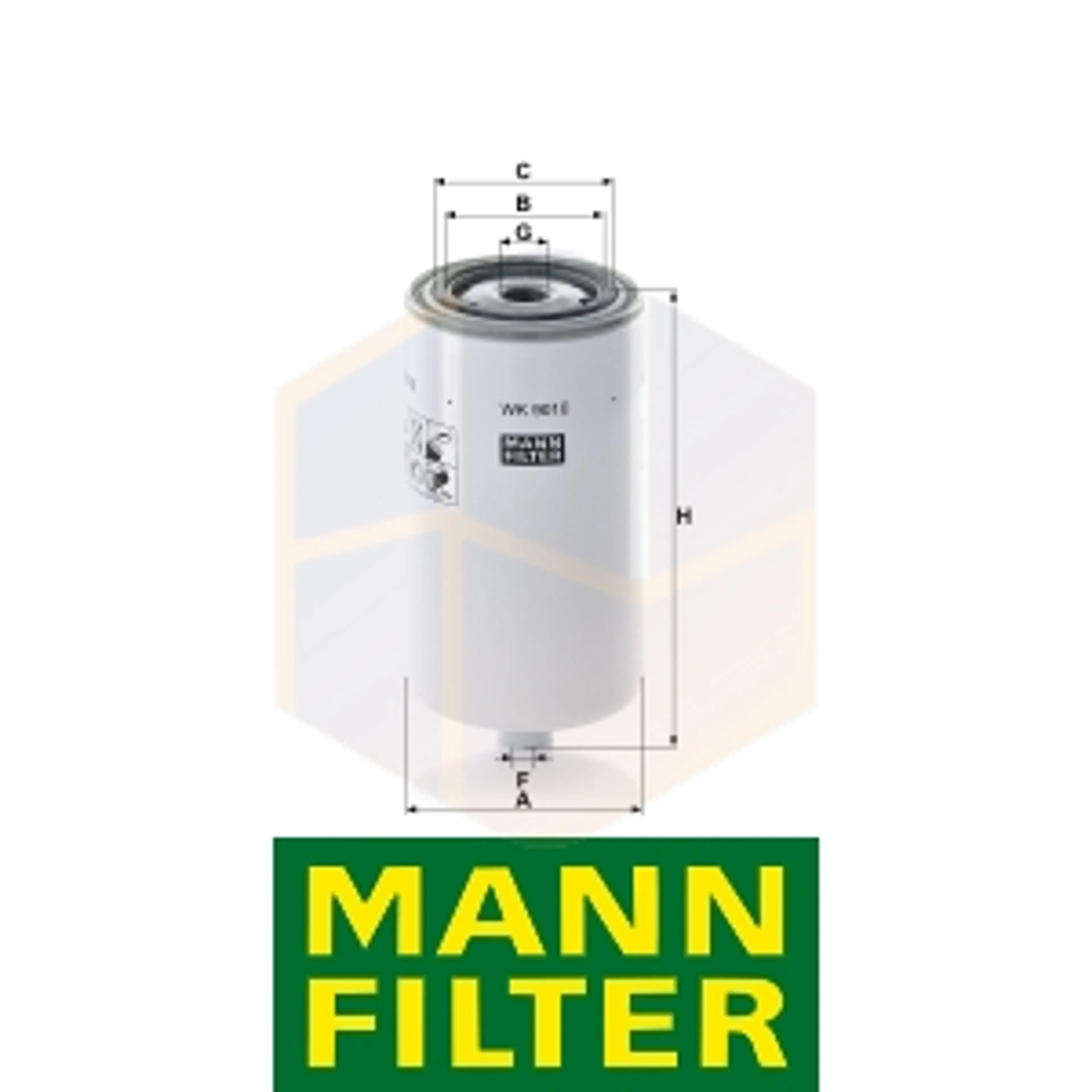 FILTRO COMBUSTIBLE WK 9010 MANN