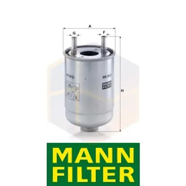 FILTRO COMBUSTIBLE WK 9012 X MANN