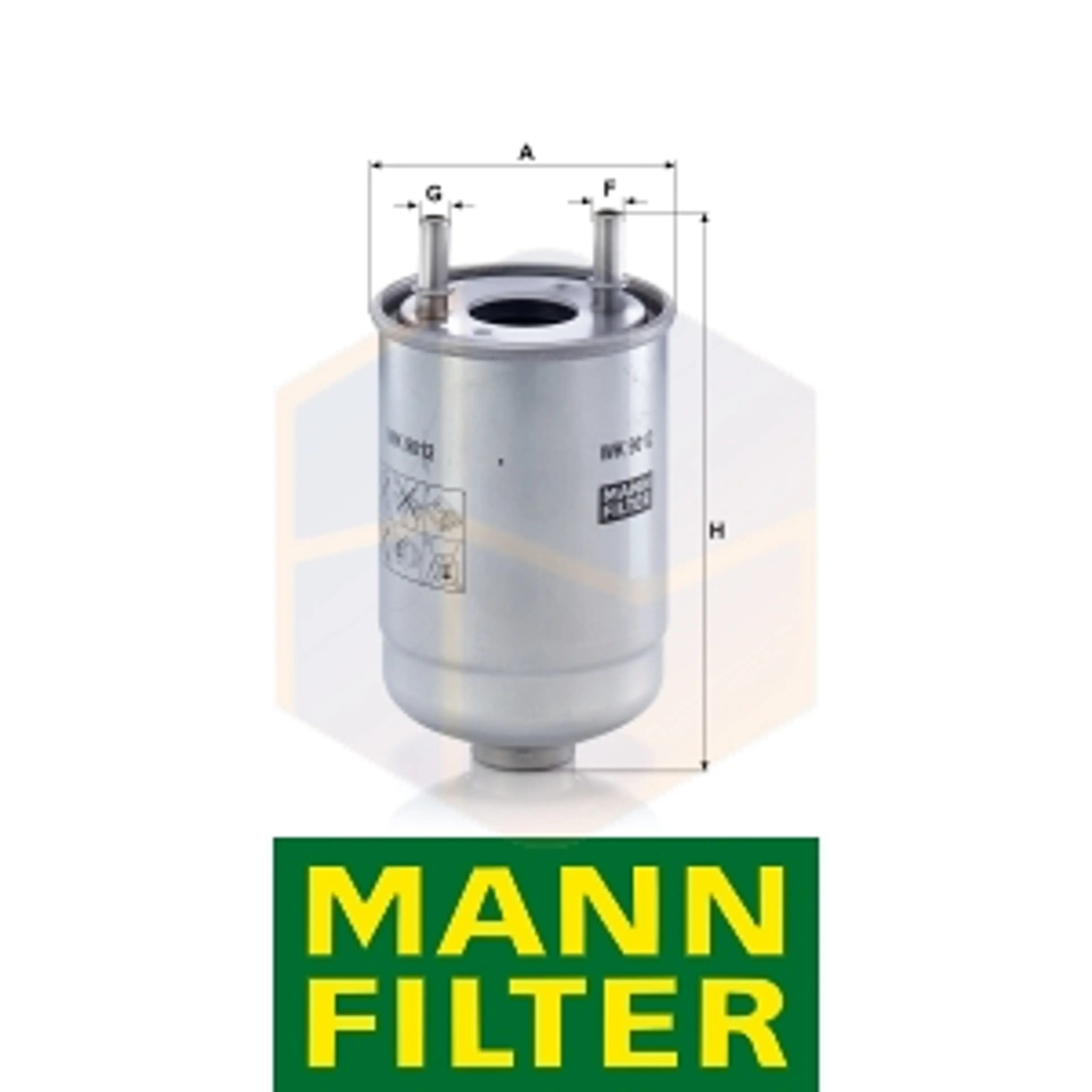 FILTRO COMBUSTIBLE WK 9012 X MANN