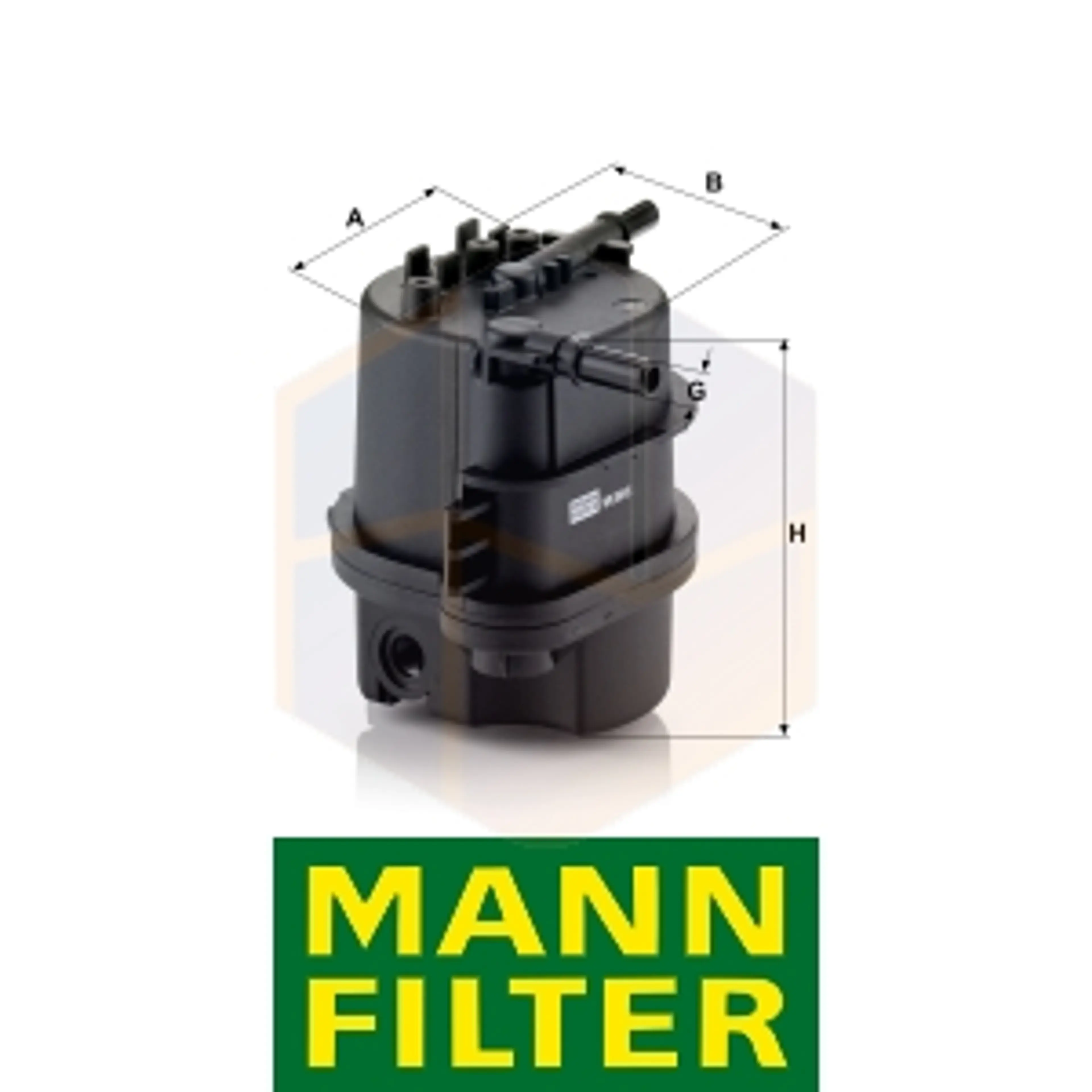 FILTRO COMBUSTIBLE WK 9015 X MANN