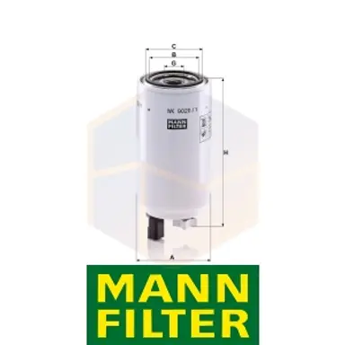 FILTRO COMBUSTIBLE WK 9020/1 X MANN