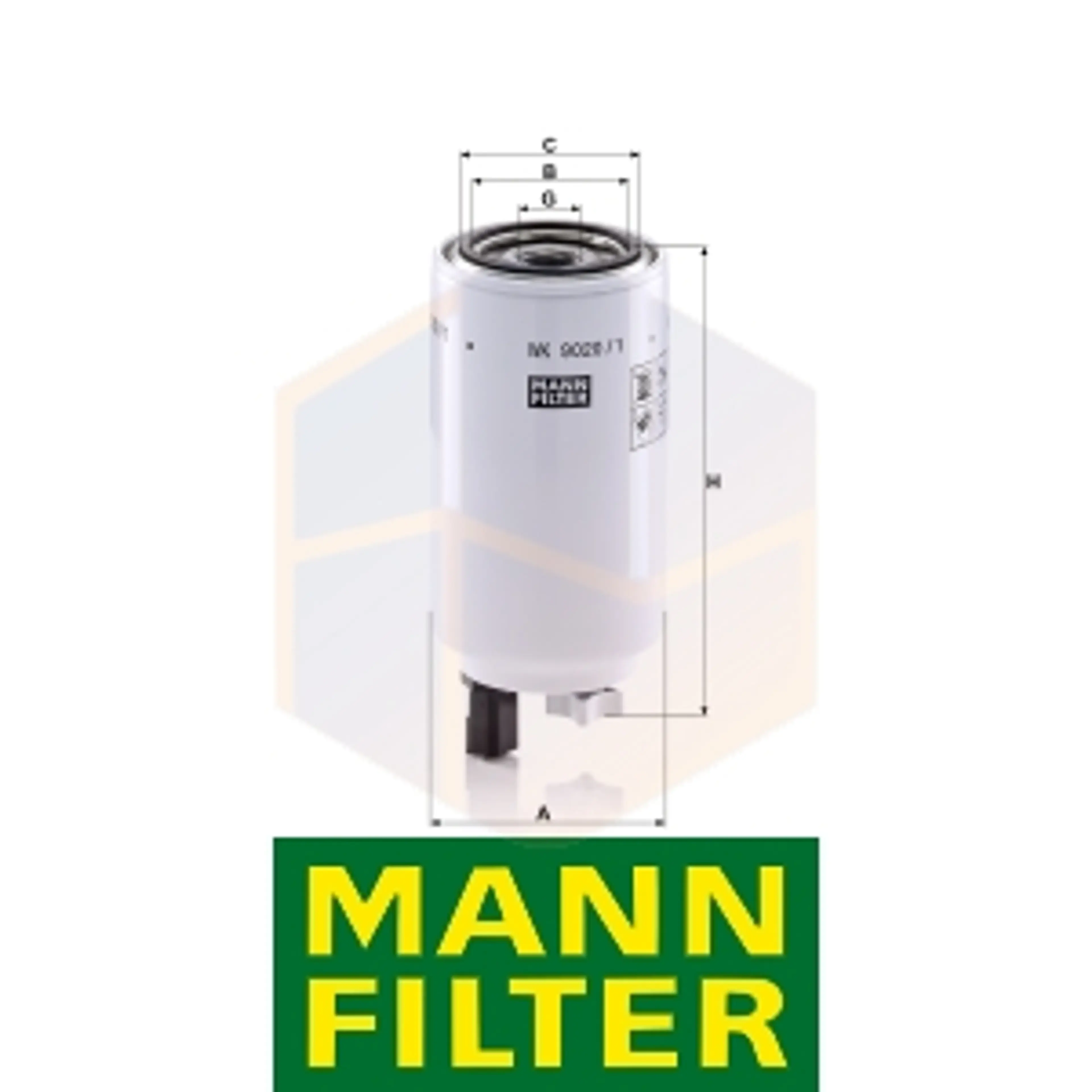 FILTRO COMBUSTIBLE WK 9020/1 X MANN