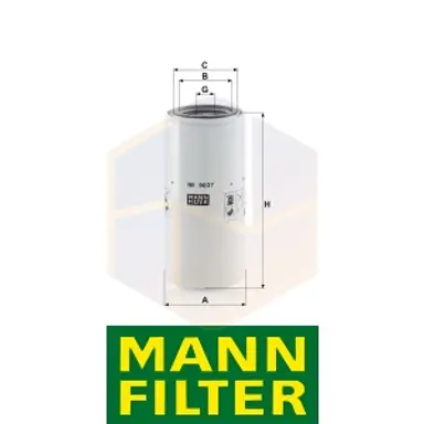 FILTRO COMBUSTIBLE WK 9037 X MANN