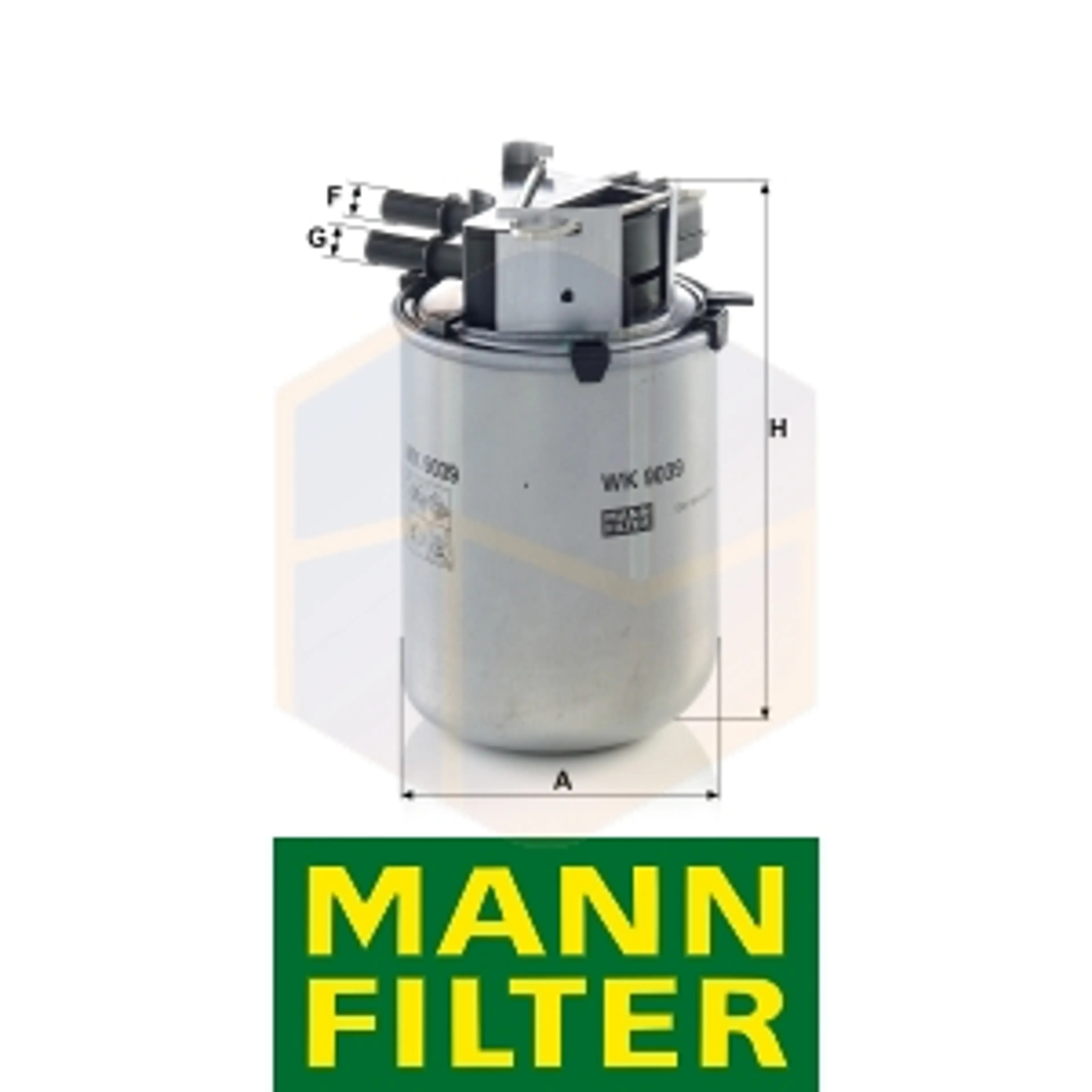 FILTRO COMBUSTIBLE WK 9039 MANN